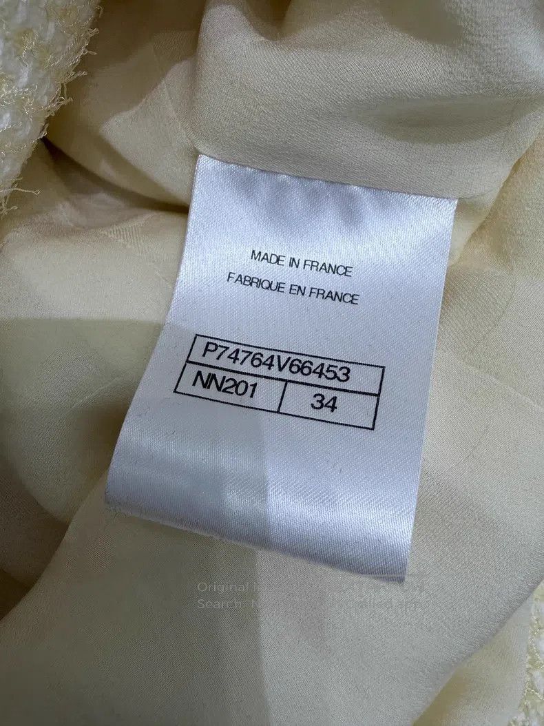 Chanel Chanel Spring and summer goose yellow light yellow diamond Size XXS / US 00 / IT 34 - 5 Thumbnail