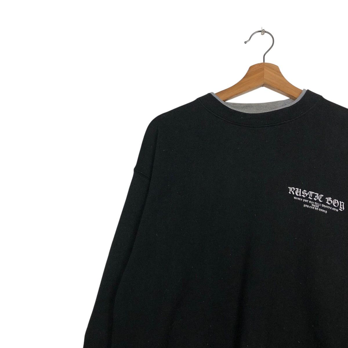 Hysteric Glamour 📌Vintage Sweatshirt Rusty Boy Punk Design Big Logo Size US L / EU 52-54 / 3 - 8 Thumbnail