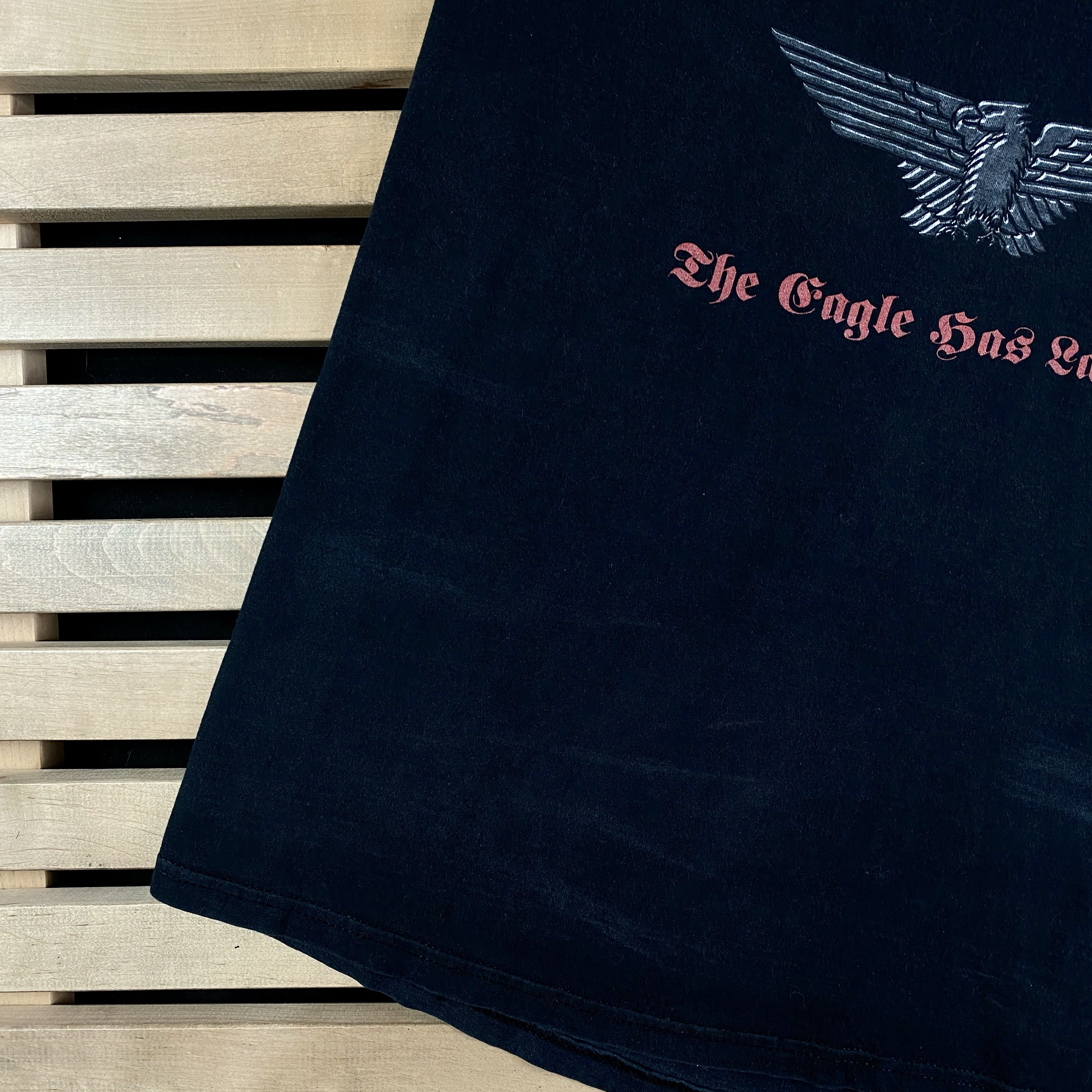 Band Tees × Vintage Mens T-Shirt Saxon Eagle Vintage Size XL Size US XL / EU 56 / 4 - 3 Thumbnail