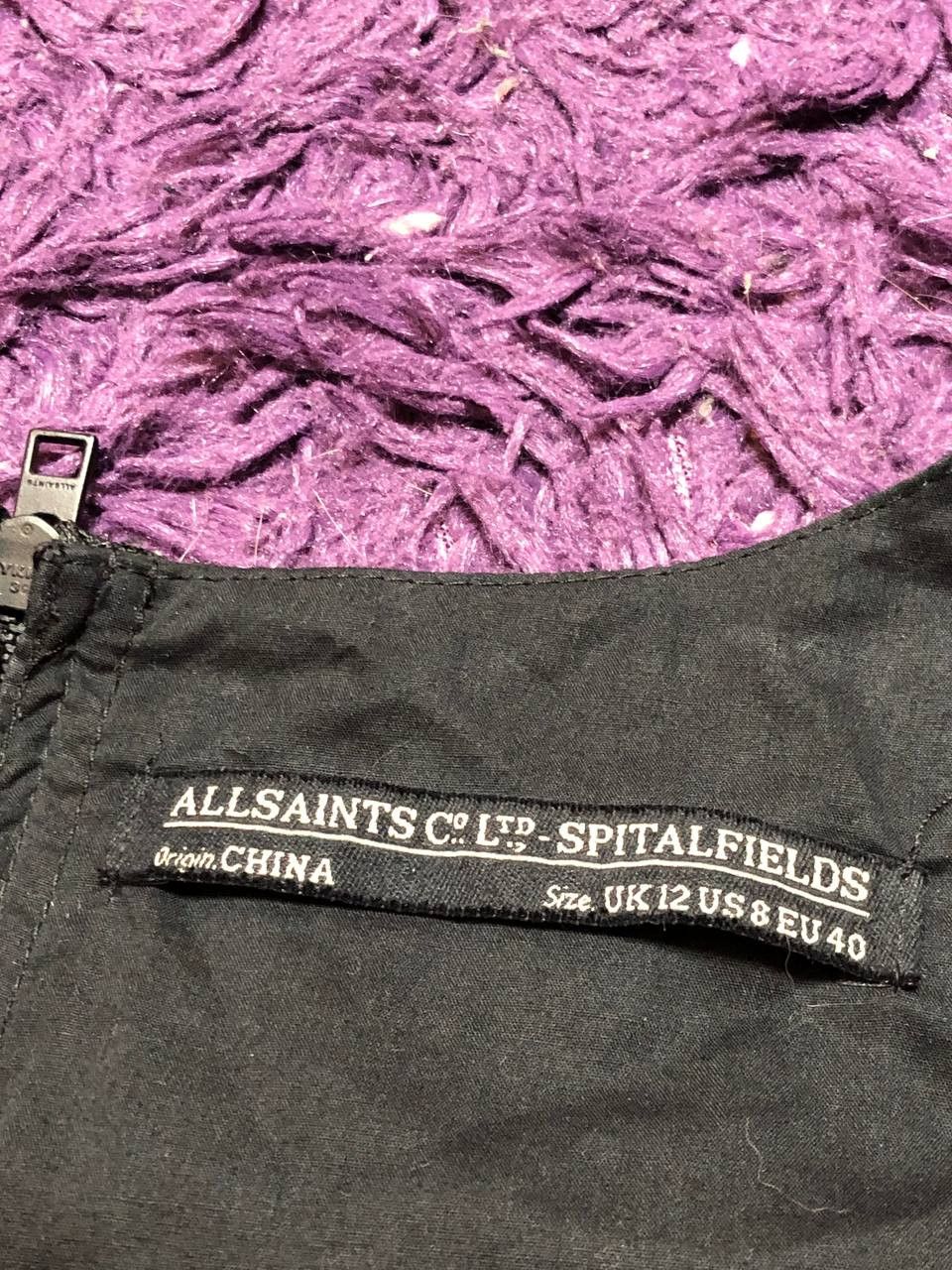 Allsaints Vintage Allsaints Streetwear Midi Dress Size 8 Size M / US 6-8 / IT 42-44 - 2 Thumbnail