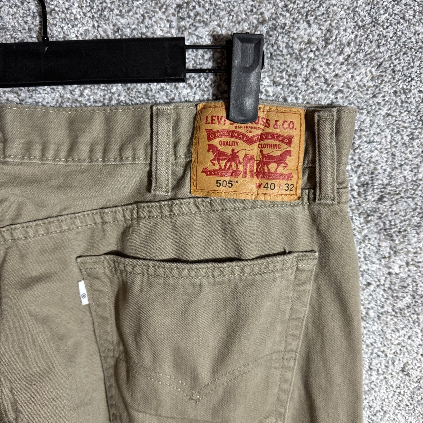 Levi's Vintage Y2K Levis 550 Pants Men 40x32 Streetwear Relaxed Size US 37 - 7 Thumbnail