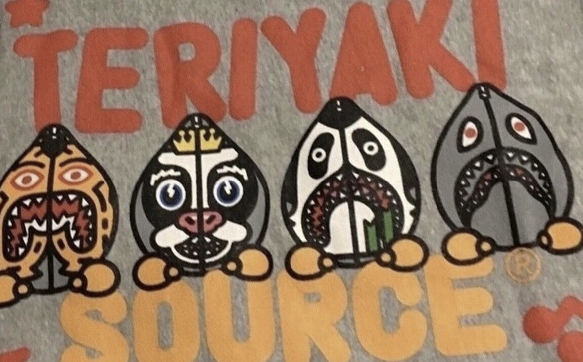 Bape Bape Teriyaki Boyz Crew Neck Pullover Sweatshirt Size US M / EU 48-50 / 2 - 3 Thumbnail