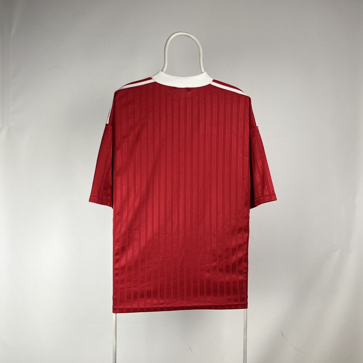 Adidas Vintage Adidas football soccer jersey striped size XLarge Size US XL / EU 56 / 4 - 2 Thumbnail