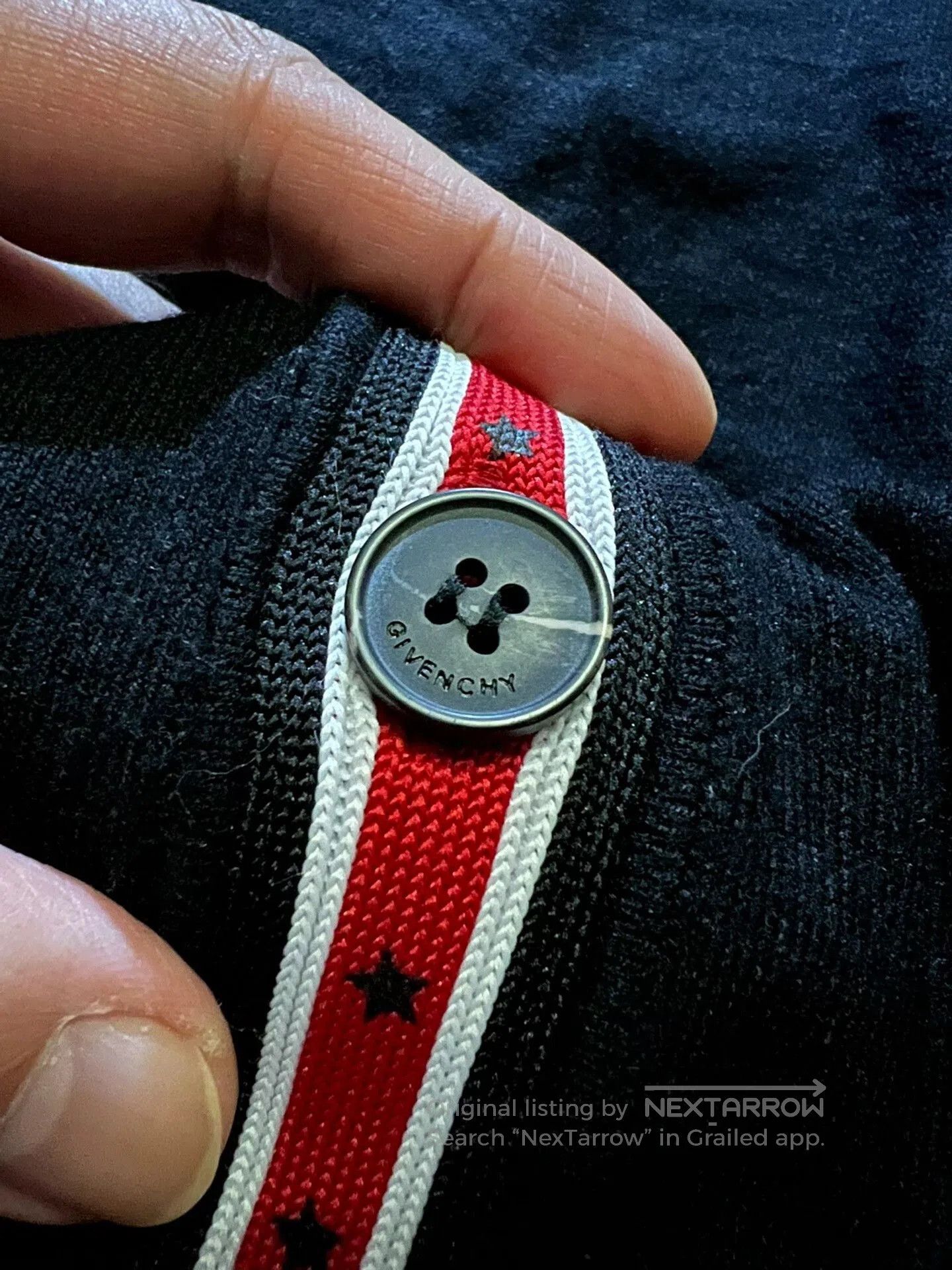 Givenchy Givenchy Star Logo Wool Cardigan. Size US XXL / EU 58 / 5 - 8 Thumbnail