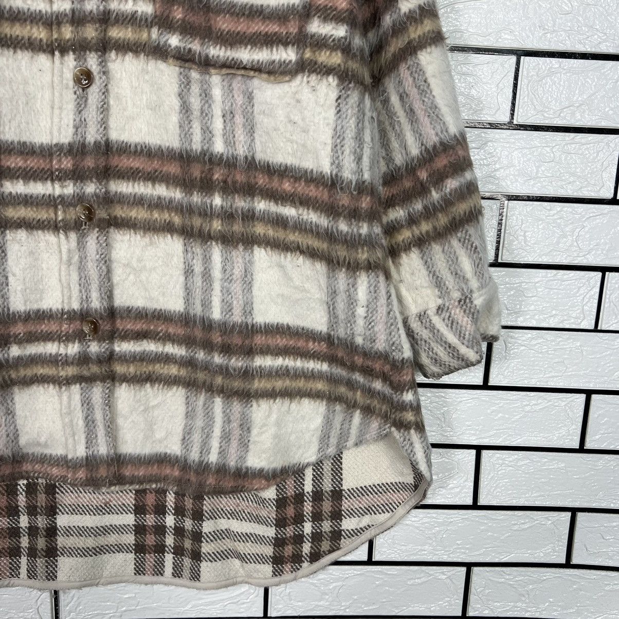 Beams Japan BEAMS HEART Checked Flannel Jacket #4158-C190 Size US L / EU 52-54 / 3 - 6 Thumbnail
