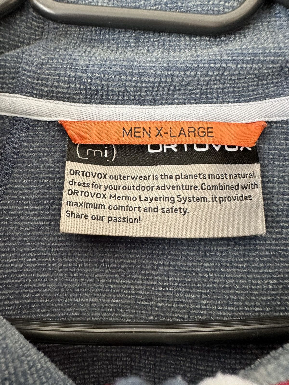 ORTOVOX Ortovox merino inside zip hoodie blue Size US XL / EU 56 / 4 - 6 Thumbnail