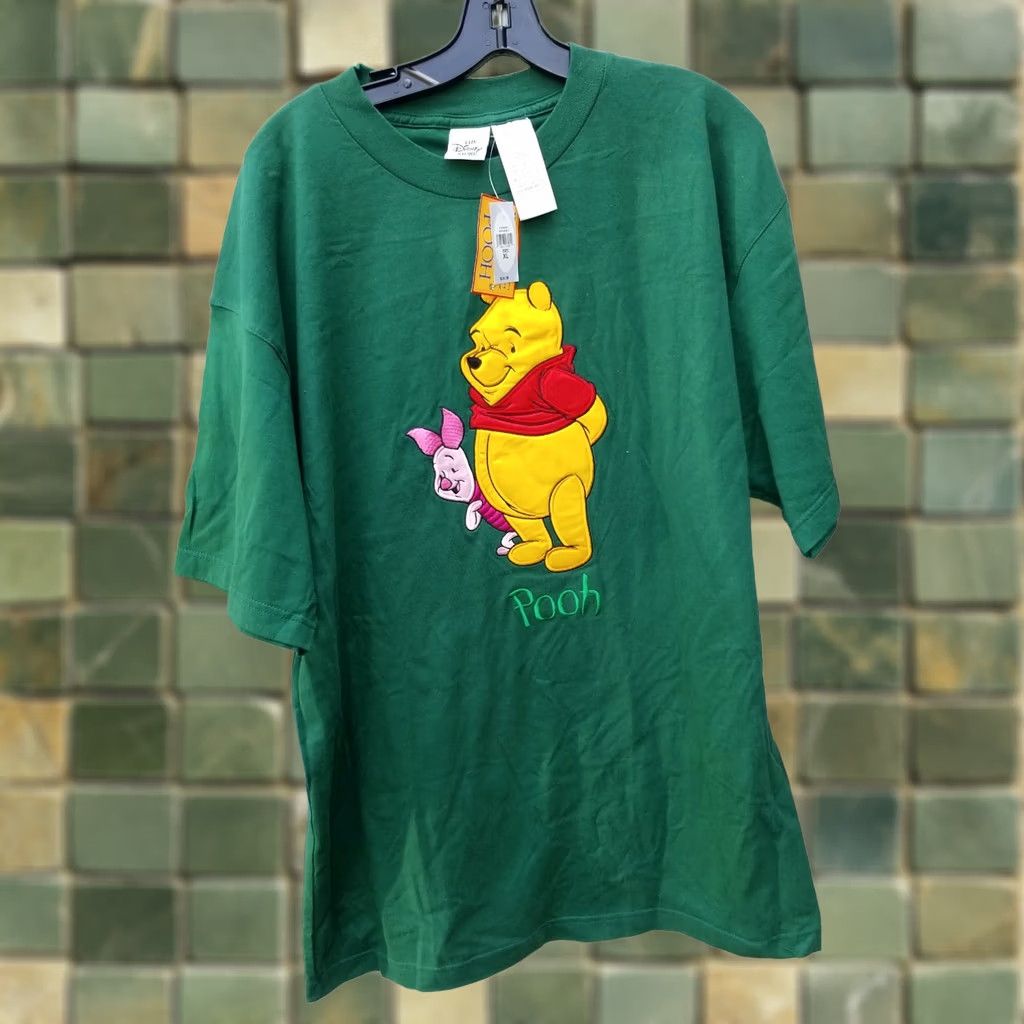 Disney VINTAGE Disney Shirt Mens XL 90s Men Winnie The Pooh Store Embroidered Size US XL / EU 56 / 4 - 1 Thumbnail