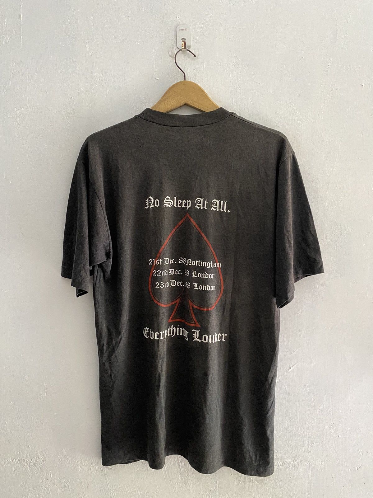 Band Tees × Vintage Rare motorhead everything louder tour tees 1988 Size US XL / EU 56 / 4 - 2 Thumbnail