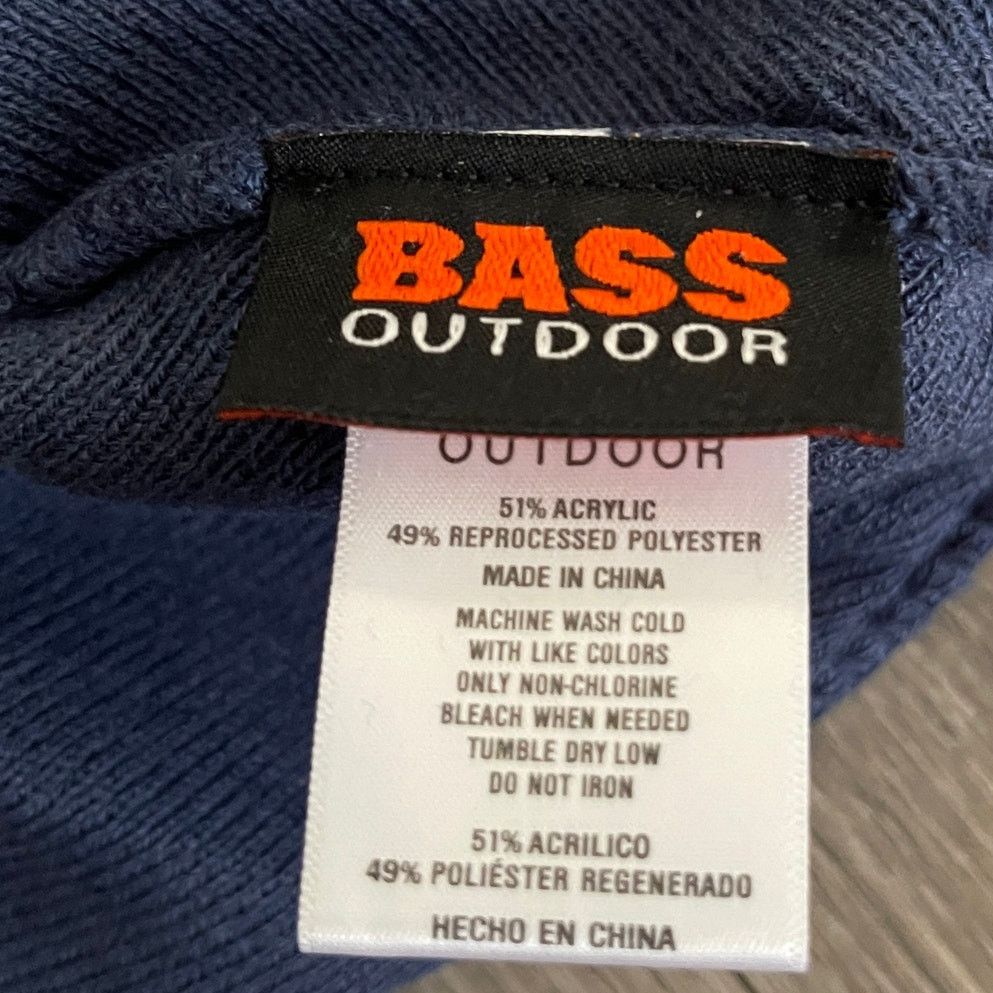 Bass Bass Outdoor Men's Rib Knit Beanie Hat Indigo Blue One Size Size ONE SIZE - 5 Thumbnail