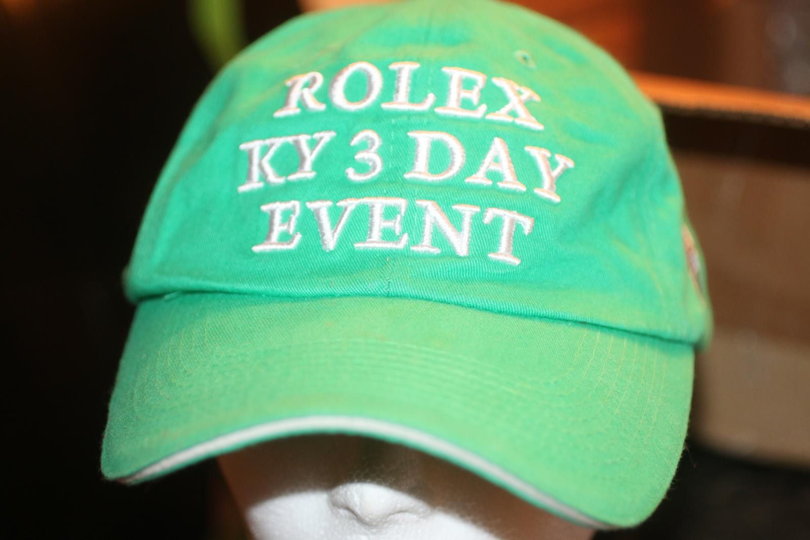 Other Vintage Men Rolex AdjustablStrapback Hat KY Three Day Event Size ONE SIZE - 1 Thumbnail