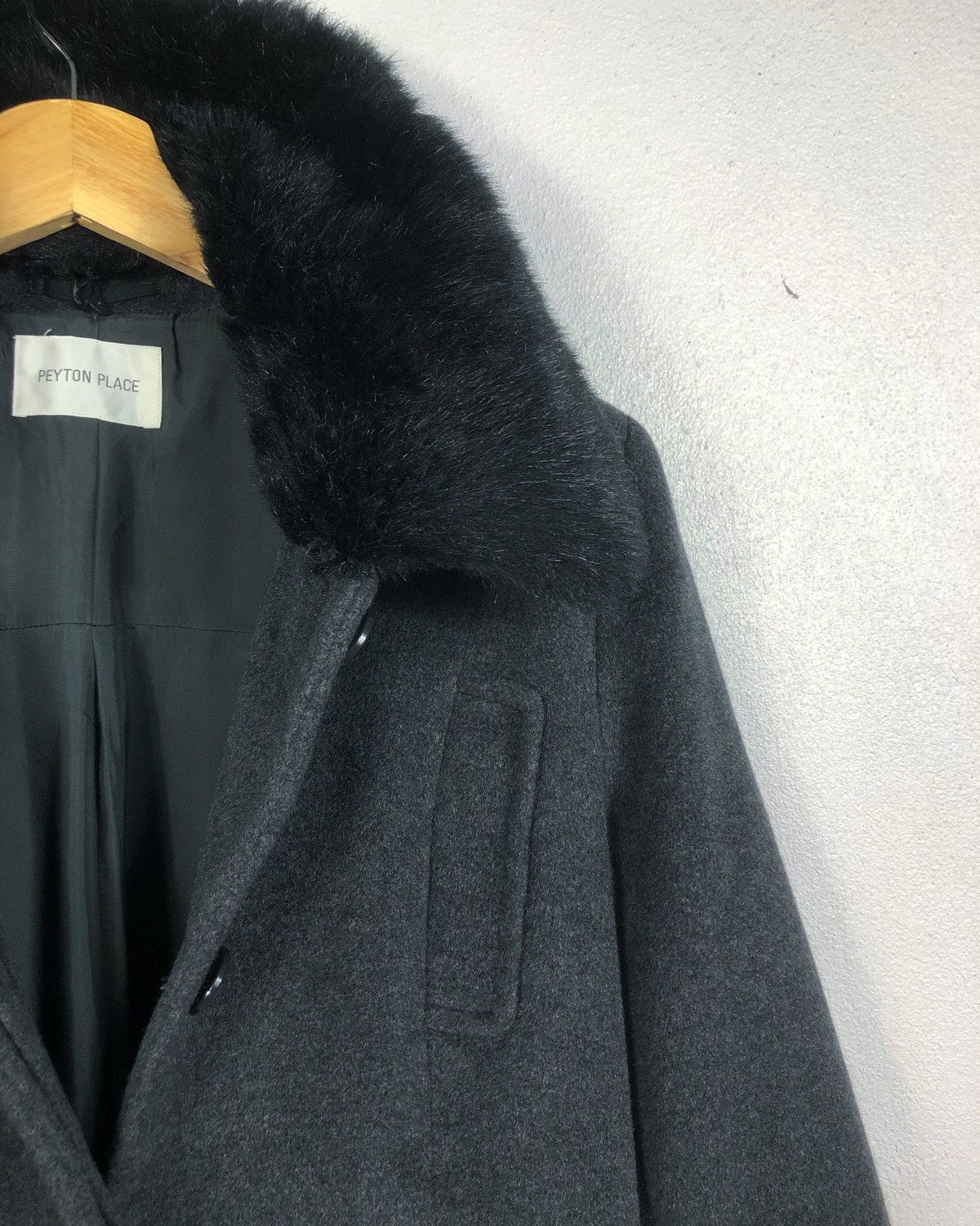 Japanese Brand Rare Vintage Peyton Place Shearling Wool Jacket Coat Size US S / EU 44-46 / 1 - 4 Thumbnail