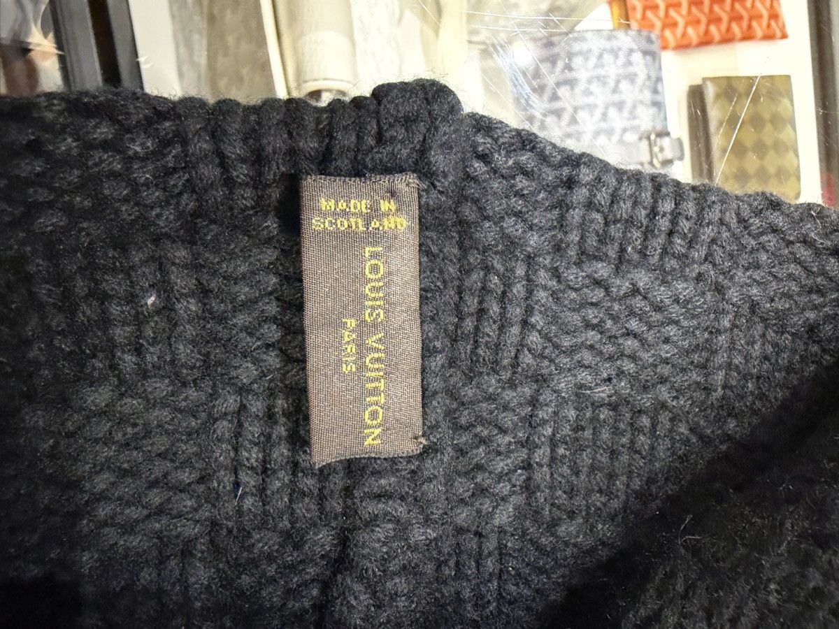 Louis Vuitton Louis Vuitton Cashmere Damier Helsinki Beanie Size ONE SIZE - 4 Thumbnail