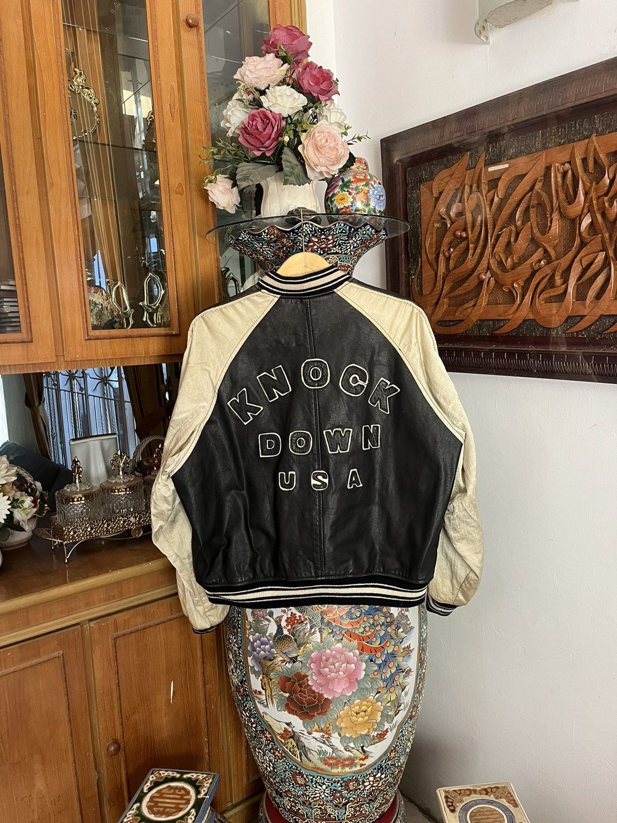 Genuine Leather 80’s Knock Down USA Sheepskin Jacket Size US M / EU 48-50 / 2 - 1 Thumbnail