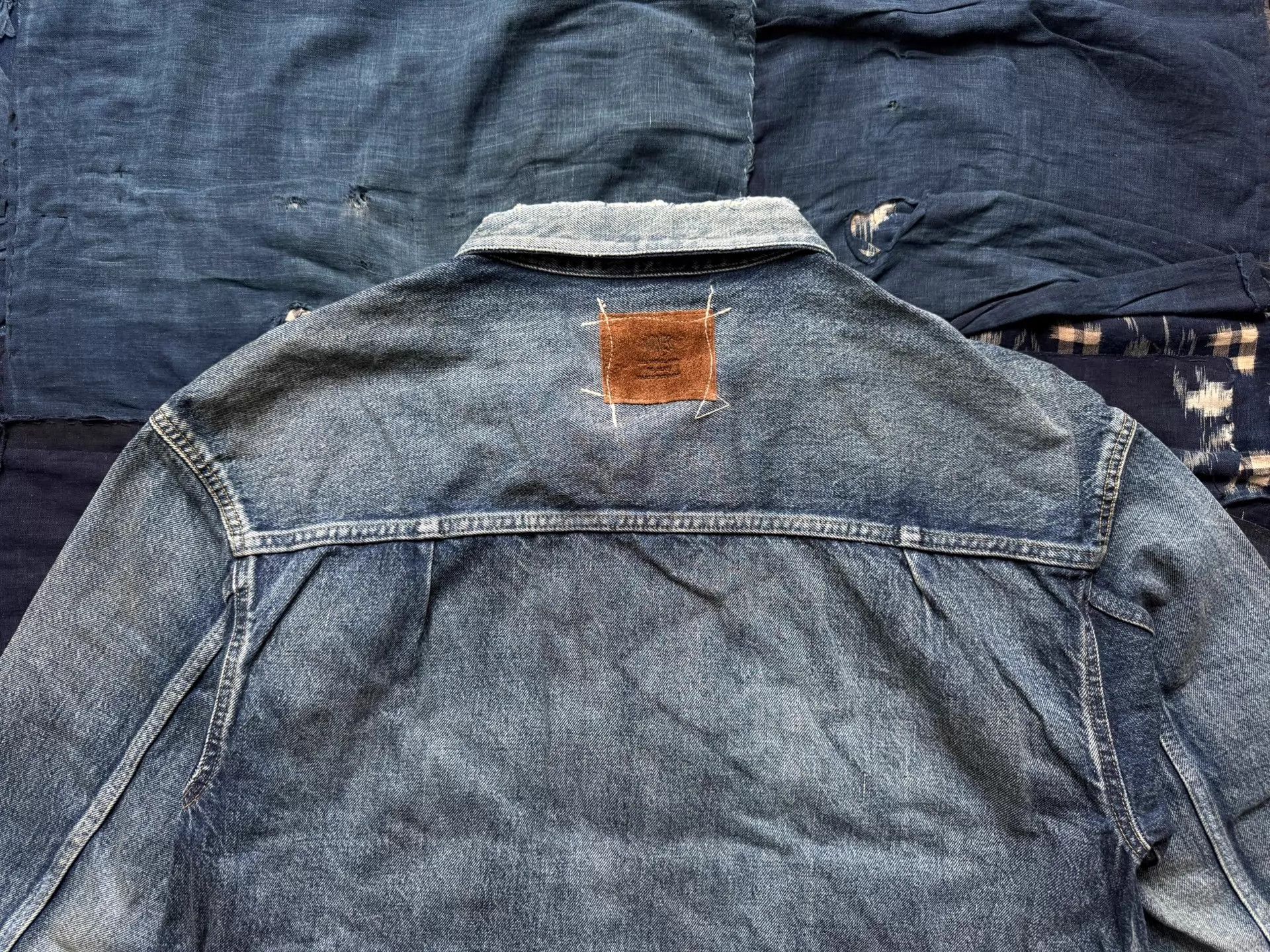 Madness MADNESS 24AW AGING TYPE-I Ripped Denim Jacket Japan Size US XL / EU 56 / 4 - 5 Thumbnail
