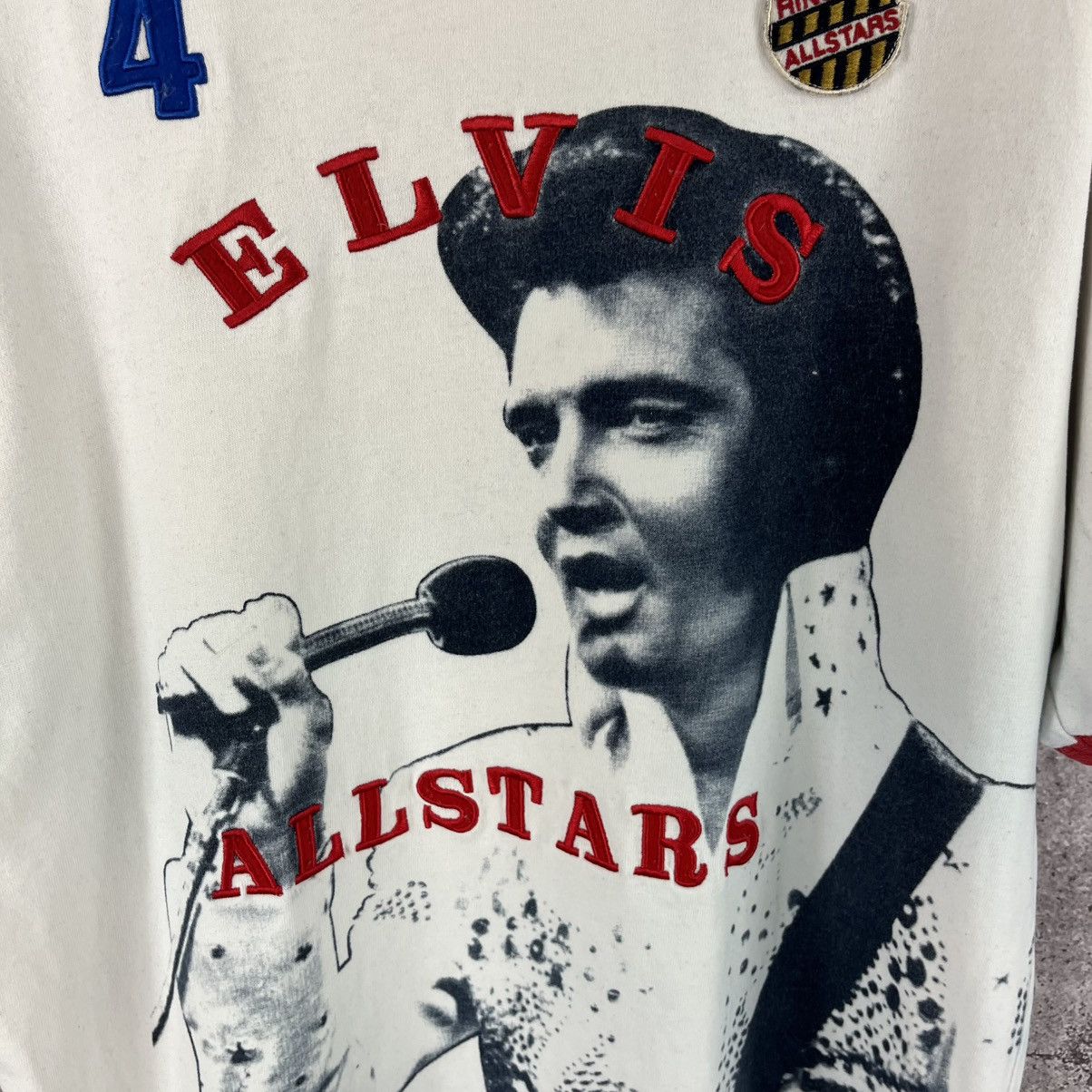 Band Tees × Ringspun × Vintage Ringspun Allstars Vintage Tee Elvis Presley The King Retro Size US L / EU 52-54 / 3 - 4 Thumbnail