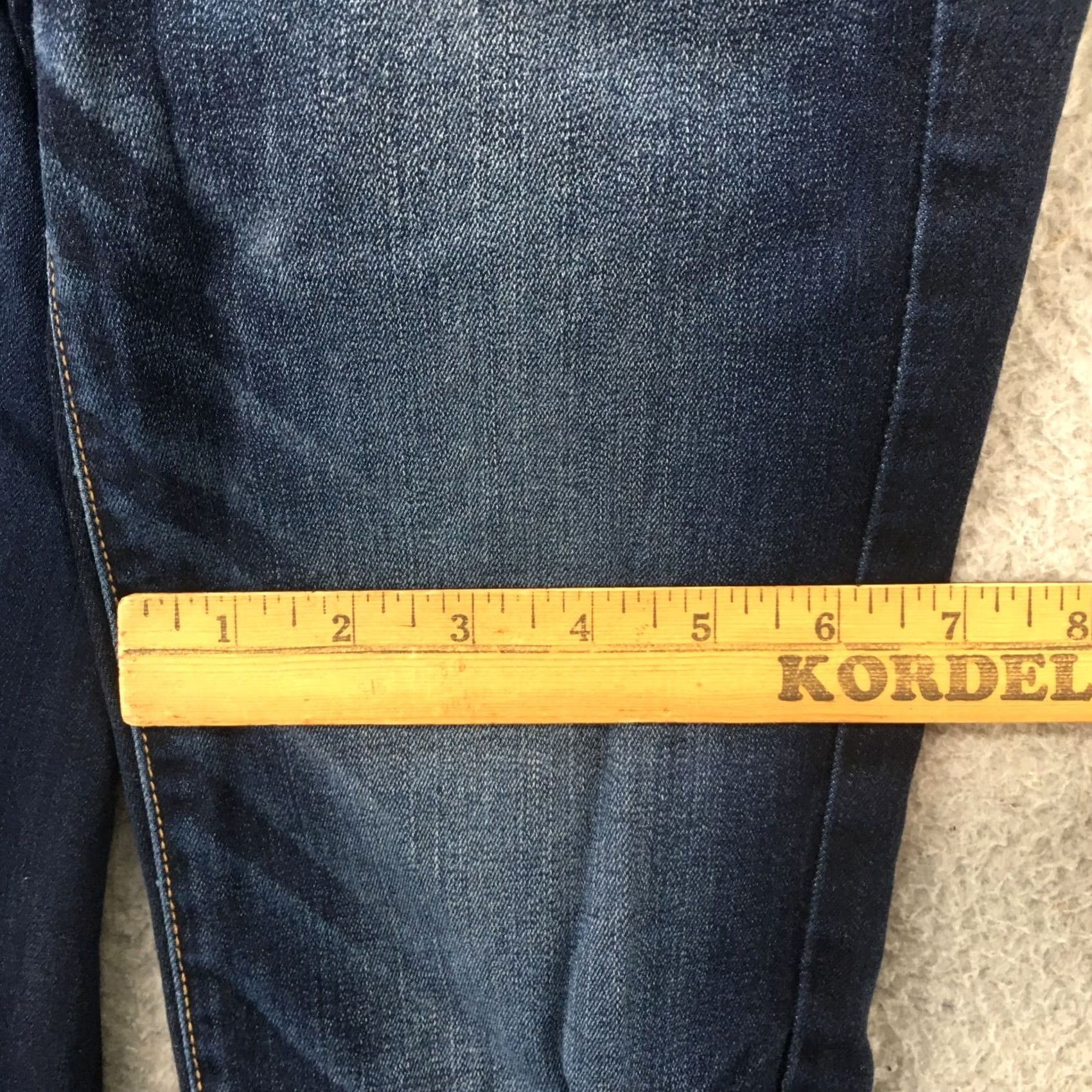 American Eagle Outfitters American Eagle Outfitters Super Stretch Skinny Jeans Womens 0 Blue Denim Zip Fly Size 25" / US 0 / IT 36 - 6 Thumbnail