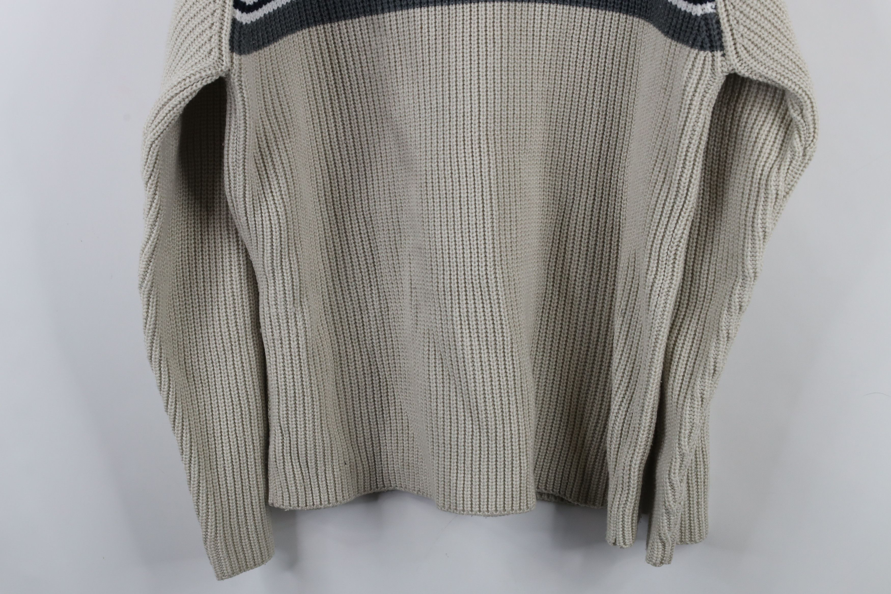 Aeropostale × Vintage Vintage 90s Y2K Aeropostale Block Chunky Ribbed Knit Sweater Size US XL / EU 56 / 4 - 9 Thumbnail