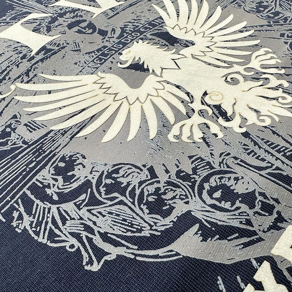 Vintage Loose casual creative totem print long-sleeved T-shirt Size US M / EU 48-50 / 2 - 4 Thumbnail