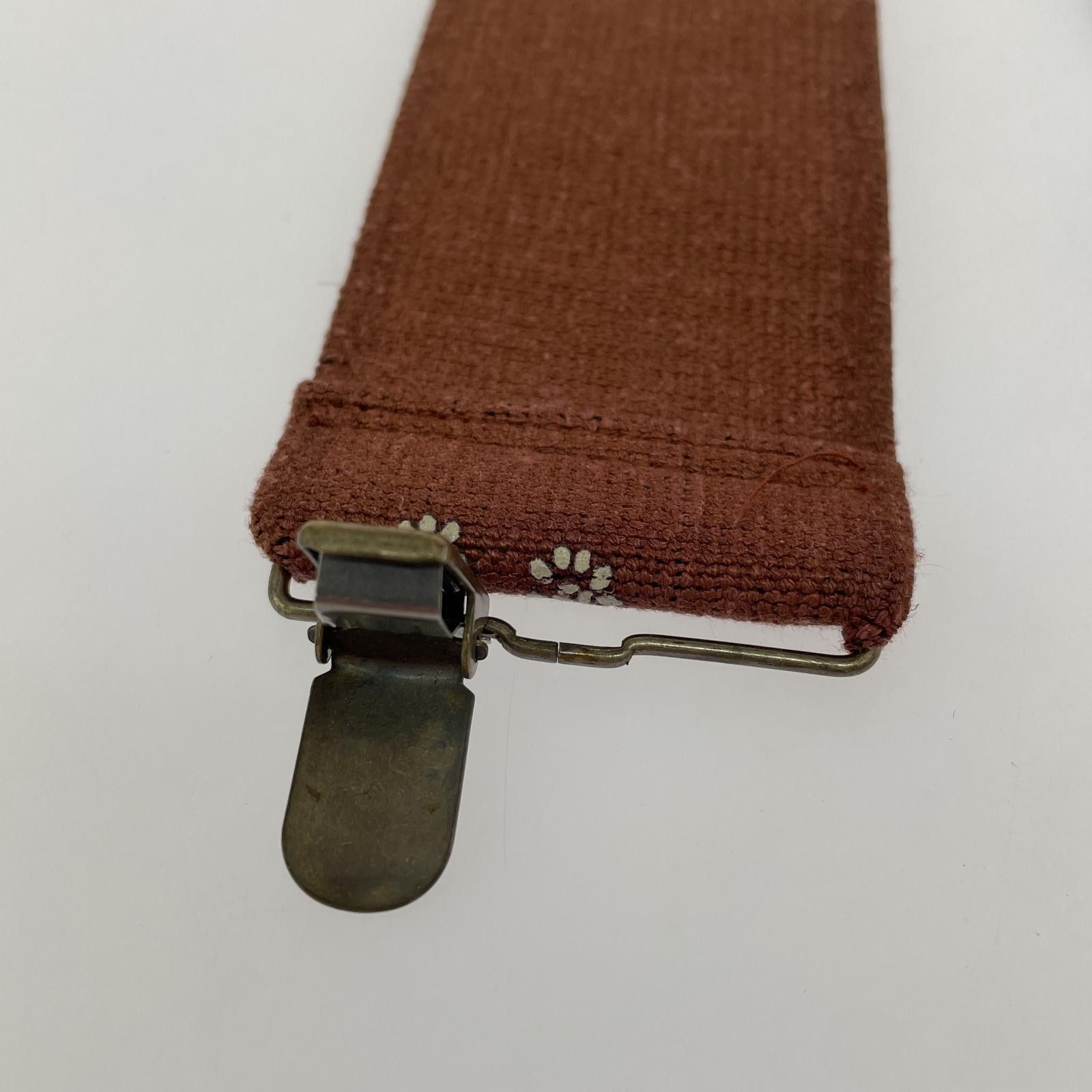 Kapital KAPITAL Native Pattern Suspenders Brown One Size Size ONE SIZE - 3 Thumbnail