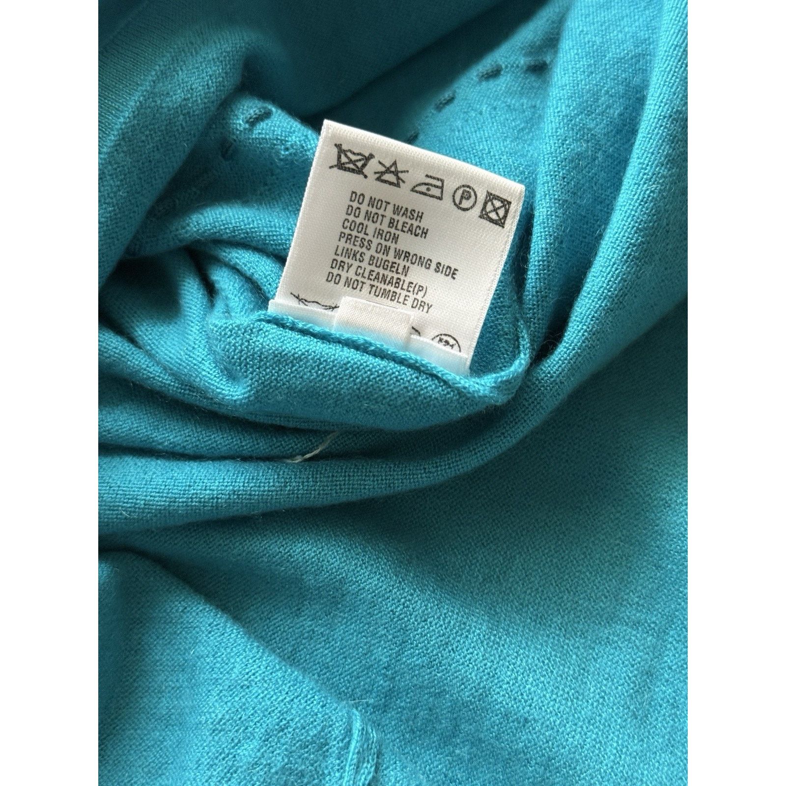 Escada Sport Escada Sport 100% Cashmere Sz XL Ombré Aqua Cardigan Set NWT Size XL / US 12-14 / IT 48-50 - 22 Thumbnail
