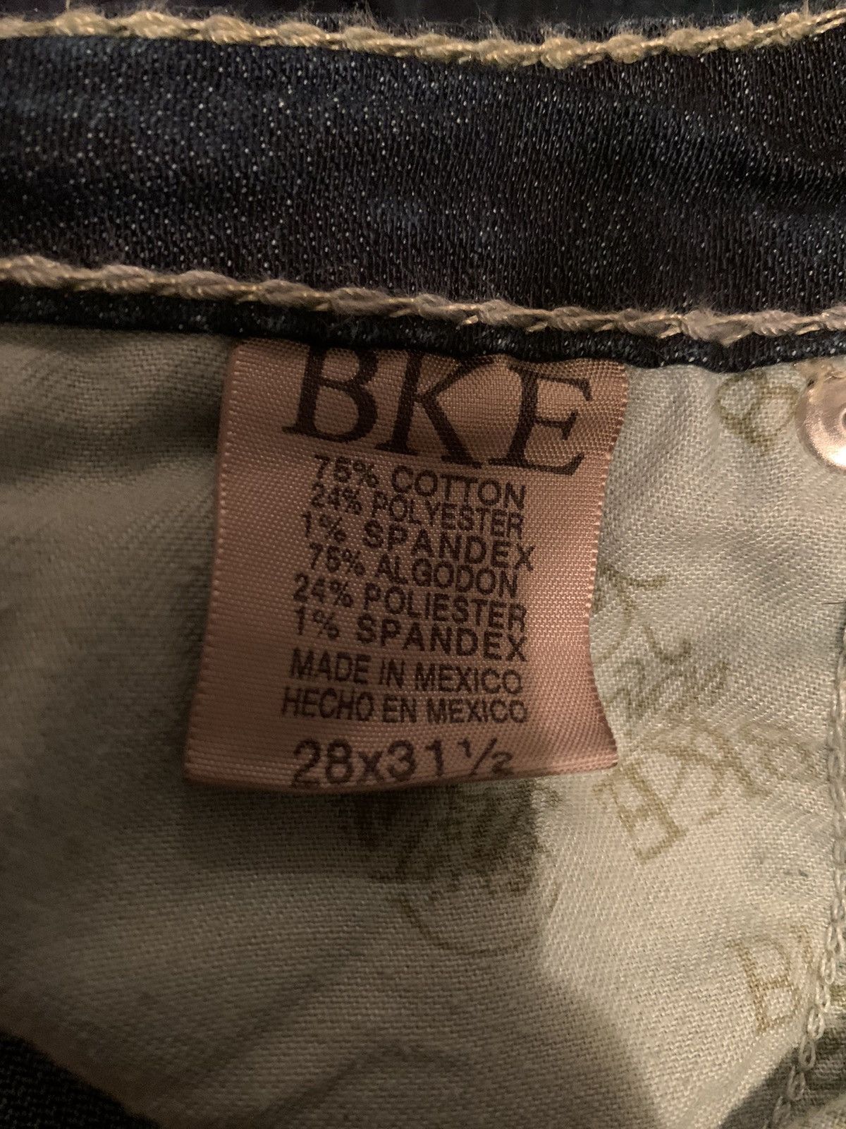 BKE × Vintage BKE STREETWEAR vIntage Jeans Y2K Fashion Casual Denim 2000s Size 28" / US 6 / IT 42 - 5 Thumbnail