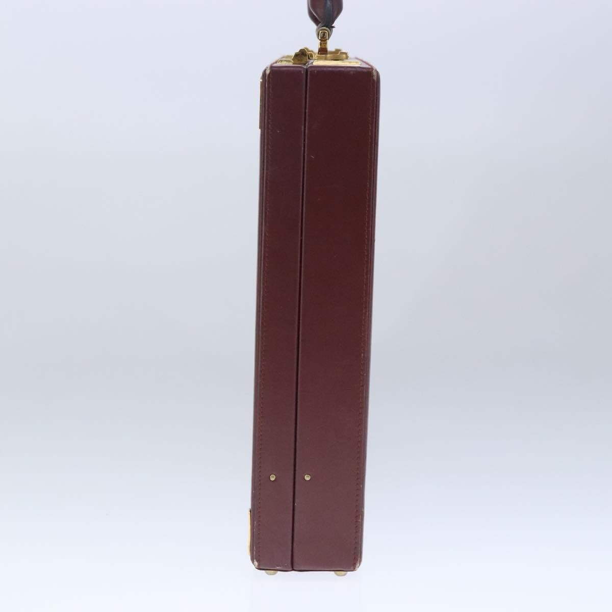 Cartier Cartier Trunk Leather Bordeaux Gold Size ONE SIZE - 5 Thumbnail