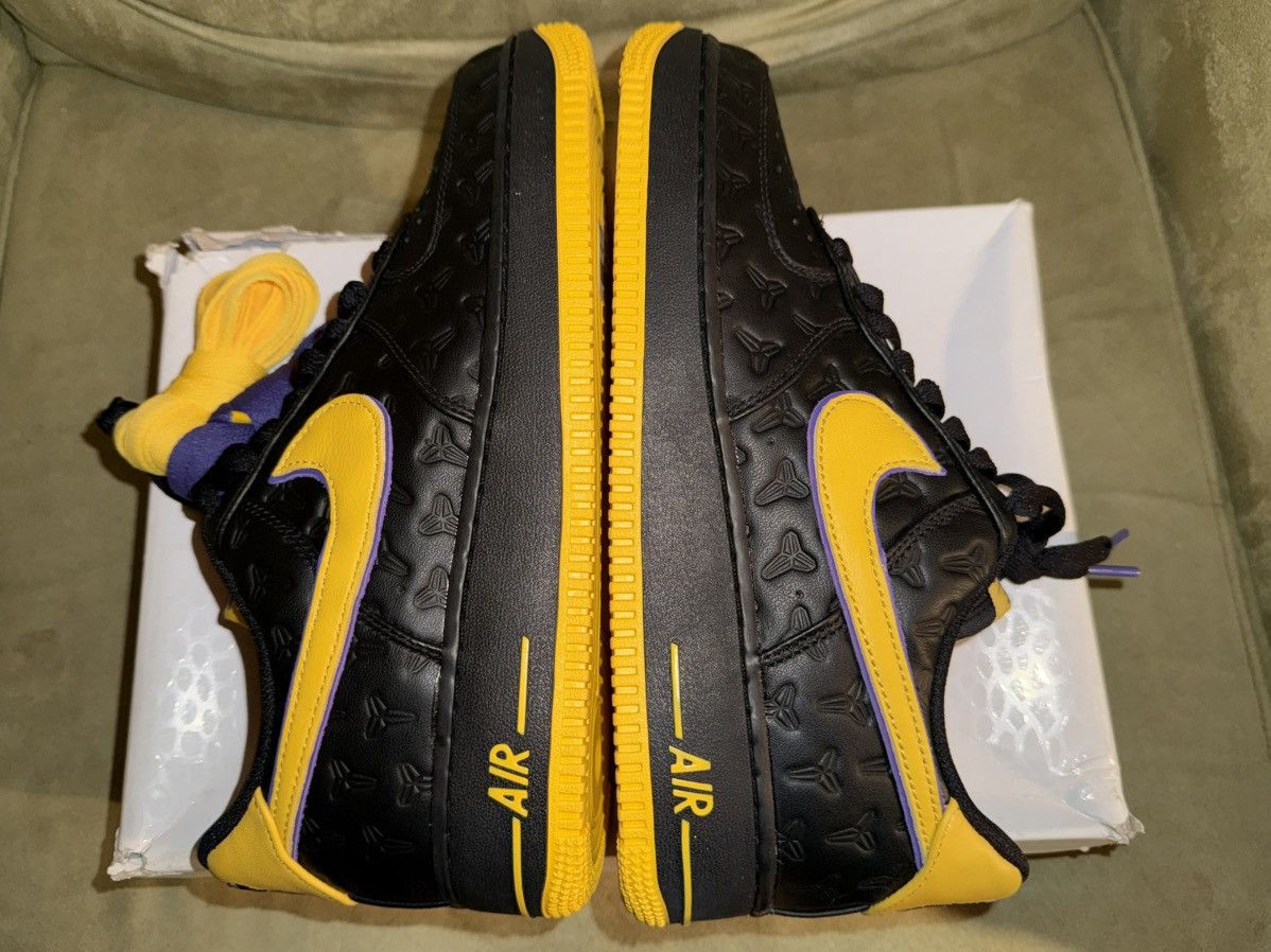 Nike Nike Air Force 1 Low Retro QS KB P “Kobe Away” 3794/8000 NEW Size US 9.5 / EU 42-43 - 8 Thumbnail