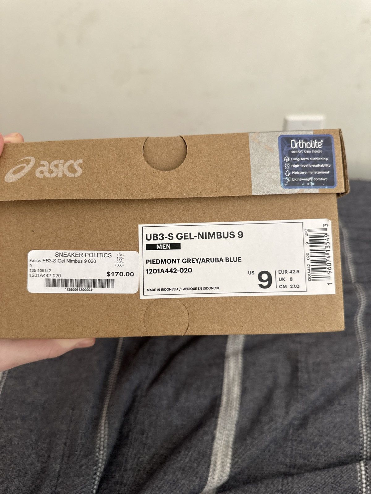 Asics Kiko Kostadinov ASICS Gel Nimbus 9 Size US 9 / EU 42 - 7 Thumbnail