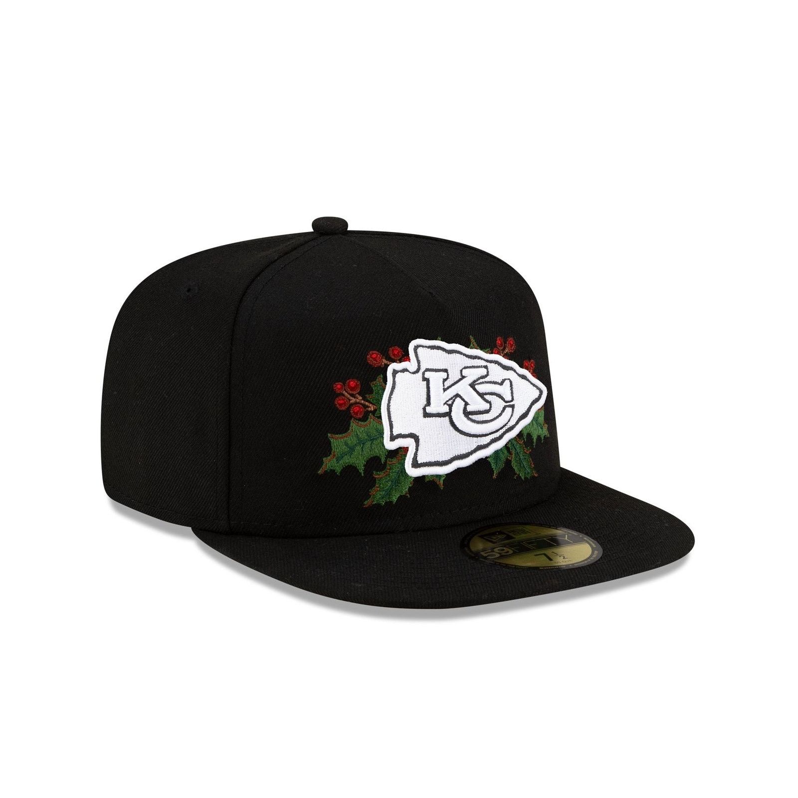 New Era New Era Kansas City Chiefs Holly 59FIFTY A-Fram - Size 7 5/8 Size ONE SIZE - 3 Thumbnail