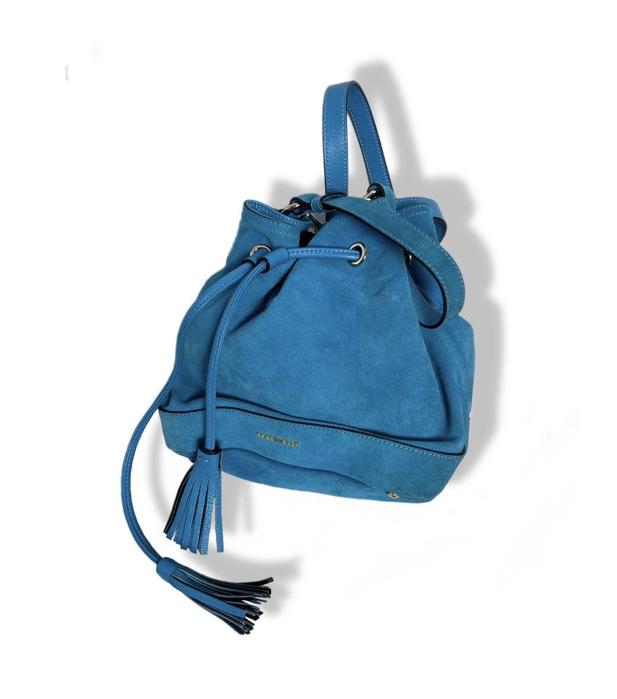 Vintage Luxury Coccinelle Blue Suede bag Size ONE SIZE - 1 Thumbnail