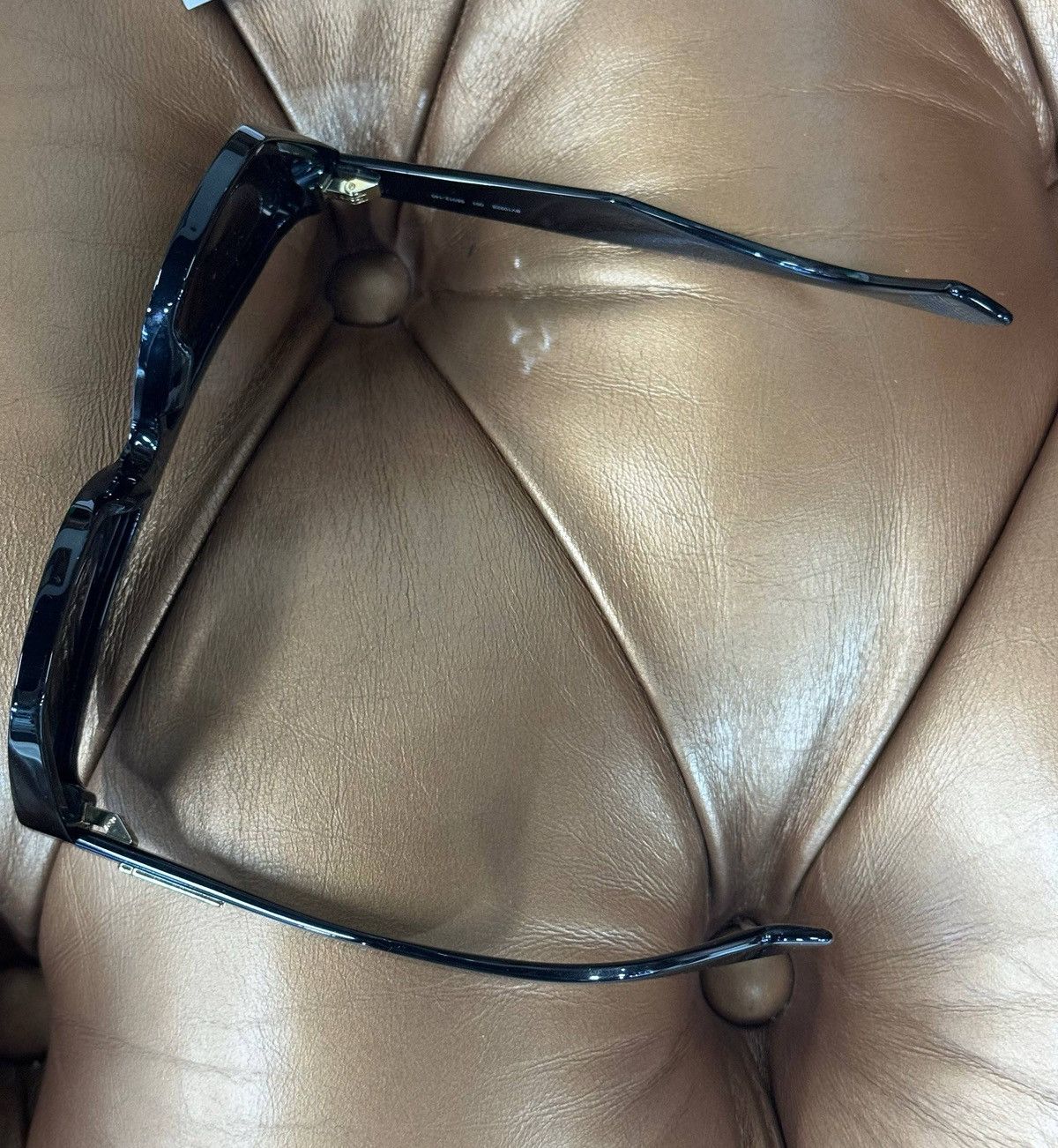 Bottega Veneta Bottega Veneta BV1092S Oversized Sunglasses Black Acetate Size ONE SIZE - 7 Thumbnail