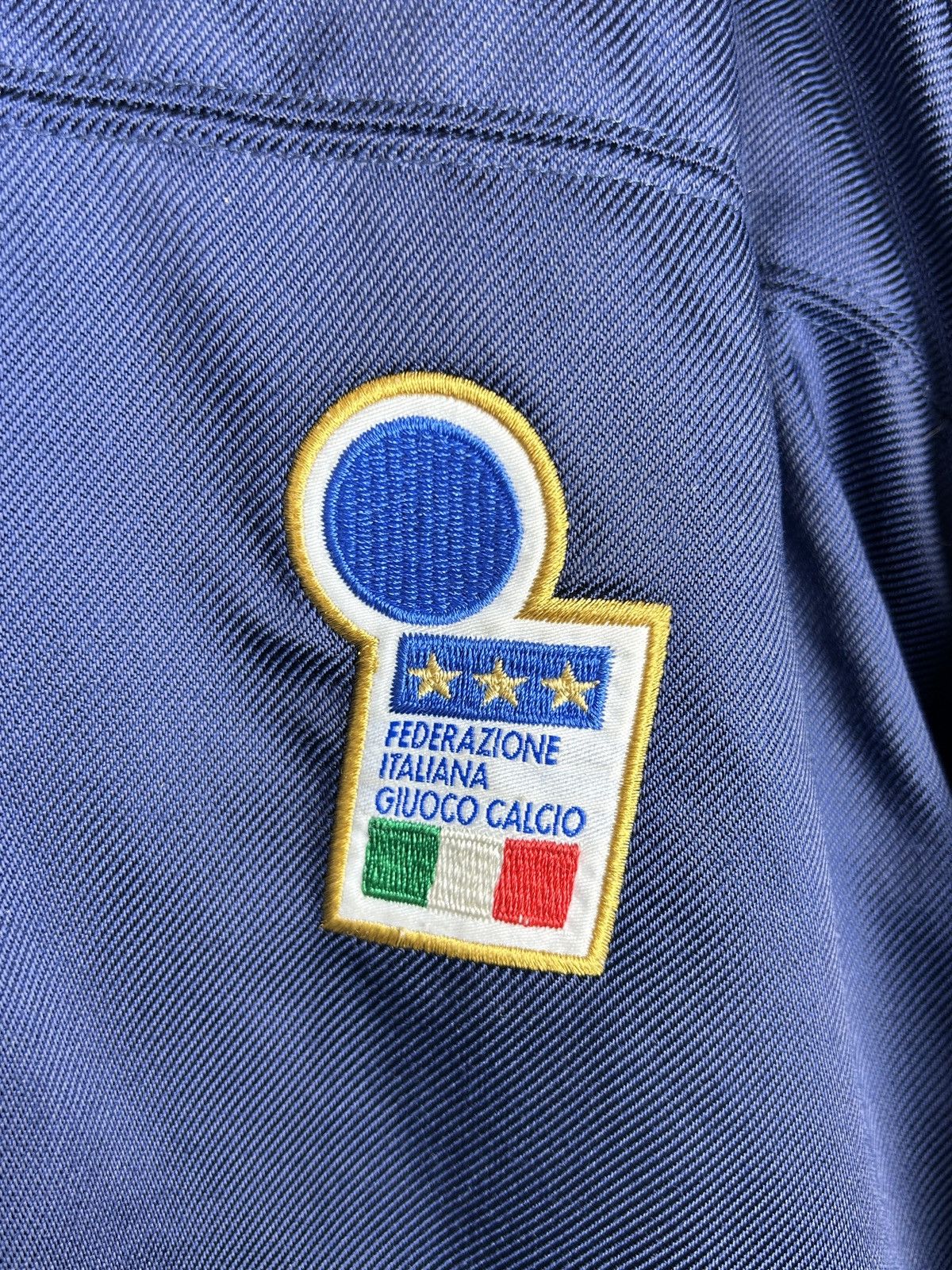 Nike 90s Nike Italy 1998/99 Button Up Track Bomber Jacket XL Size US XL / EU 56 / 4 - 3 Thumbnail