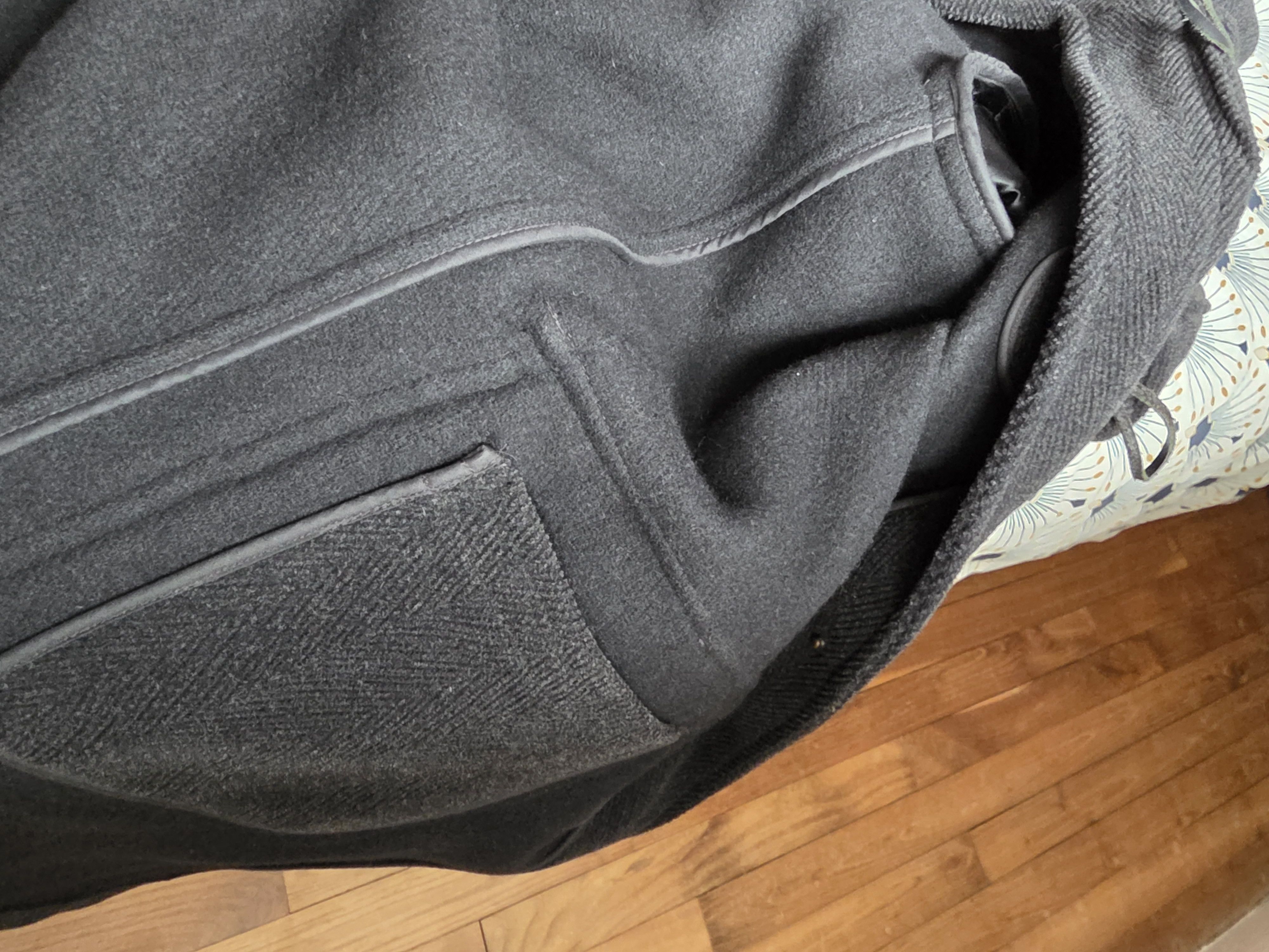 Gloverall Gloverall “The Original” Duffle Coat Black Wool Size US L / EU 52-54 / 3 - 8 Thumbnail