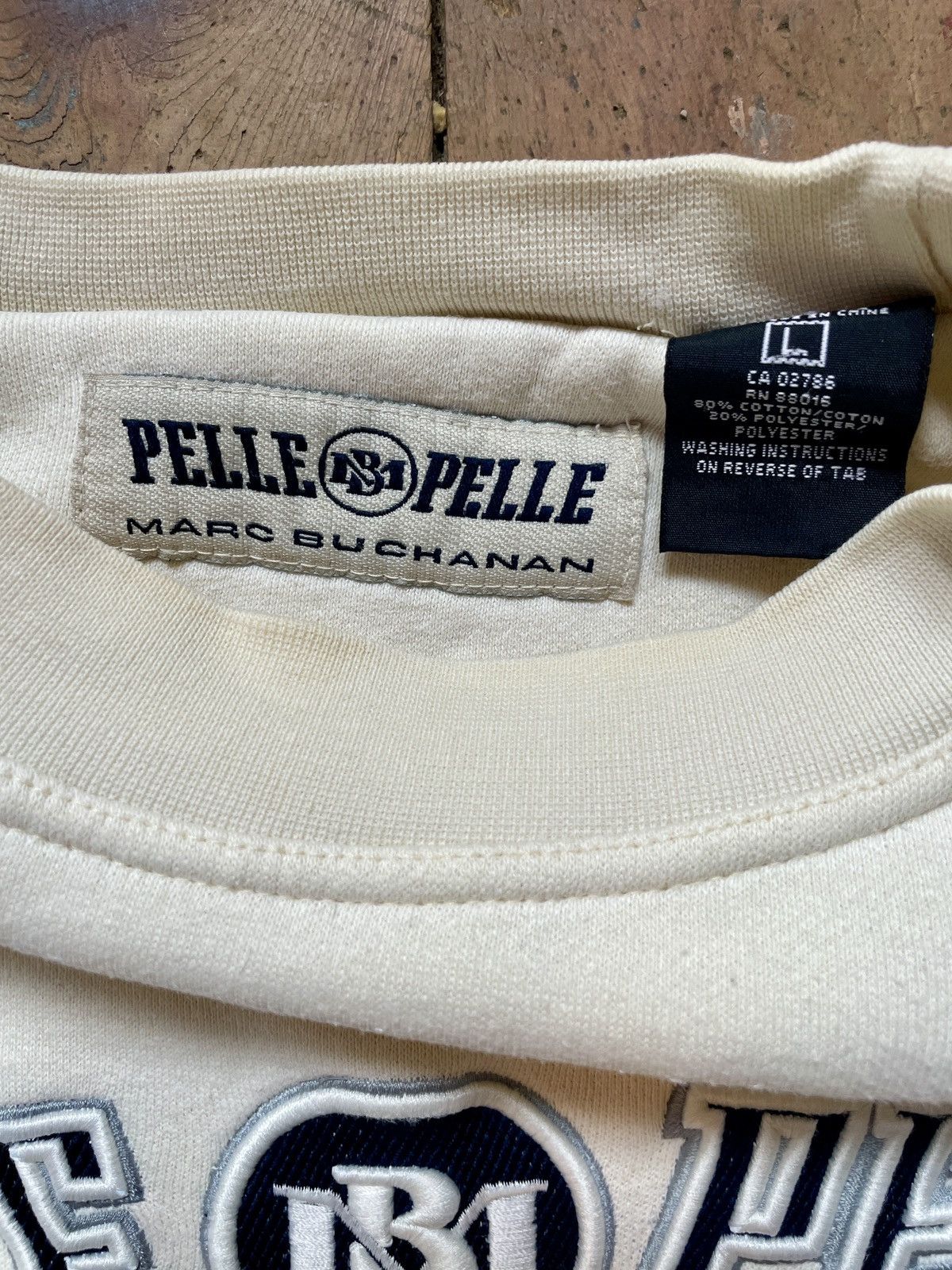 Pelle Pelle Rare Vintage Pelle Pelle Marc Buchanan sweatshirt 80s Size US L / EU 52-54 / 3 - 5 Thumbnail