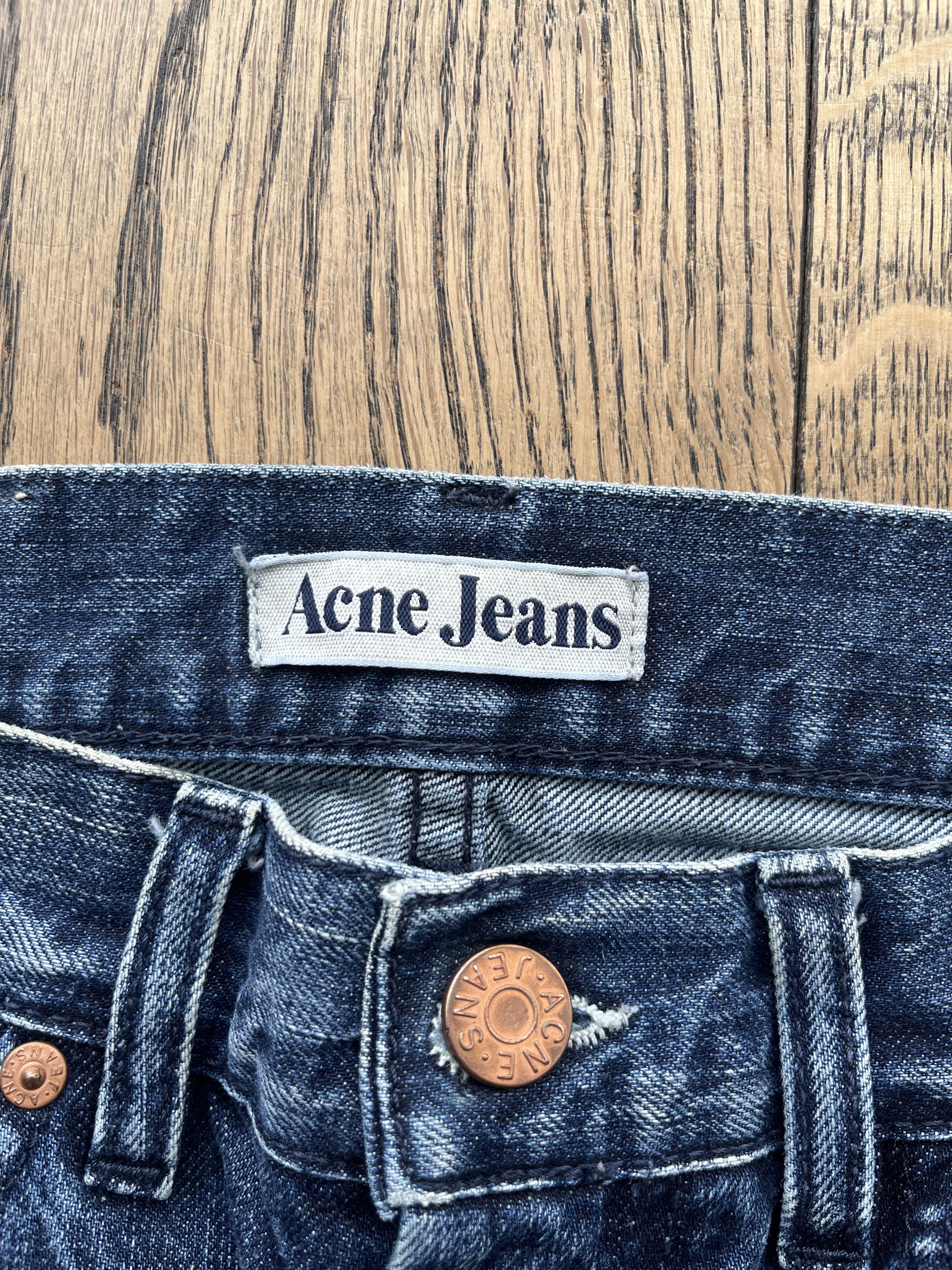 Acne Studios Vintage 2000's Acne Jeans "Her Dazed" Straight Leg Jeans Size 27" / US 4 / IT 40 - 2 Thumbnail