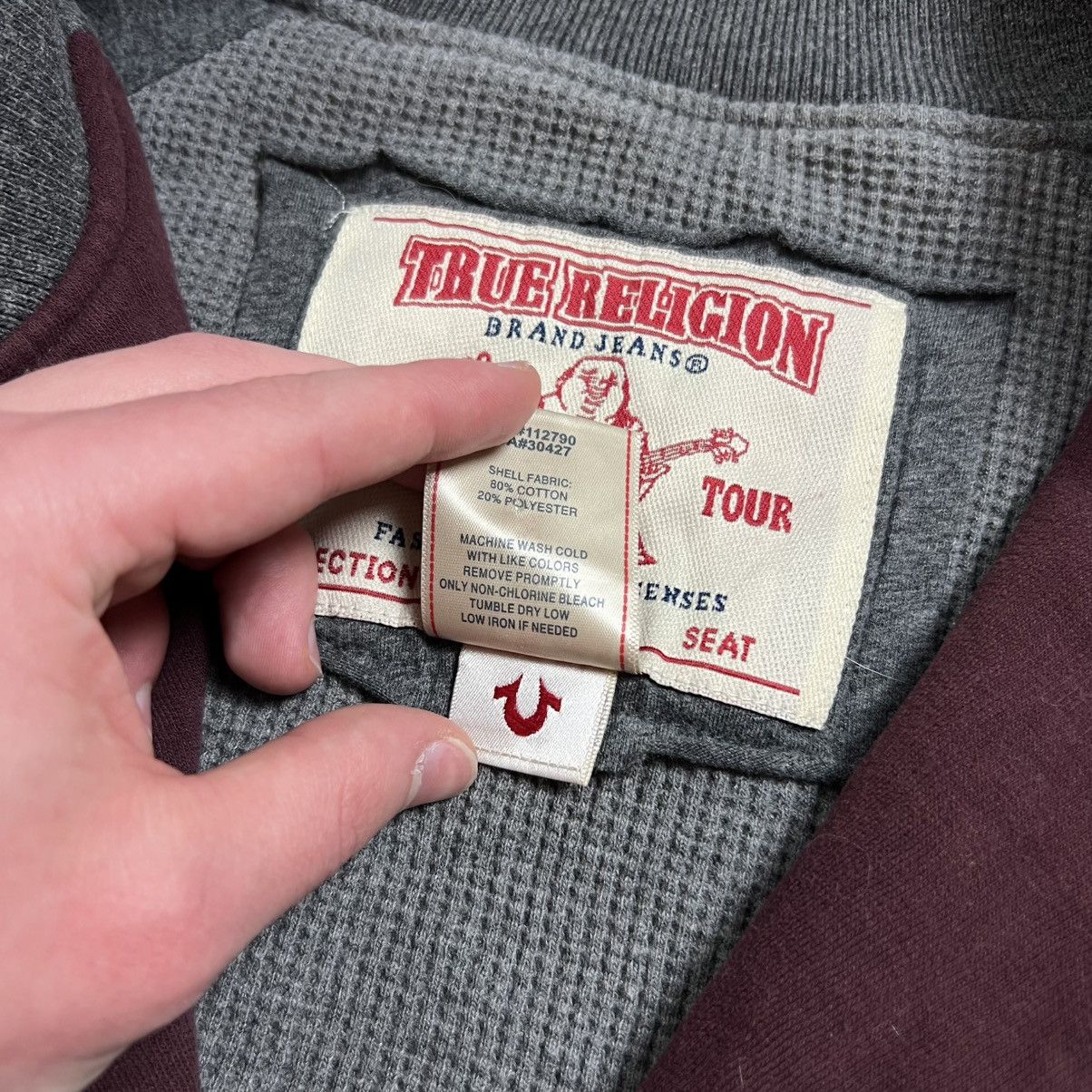True Religion 00s True Religion California Vintage Y2K Varsity Jacket Size US L / EU 52-54 / 3 - 13 Thumbnail