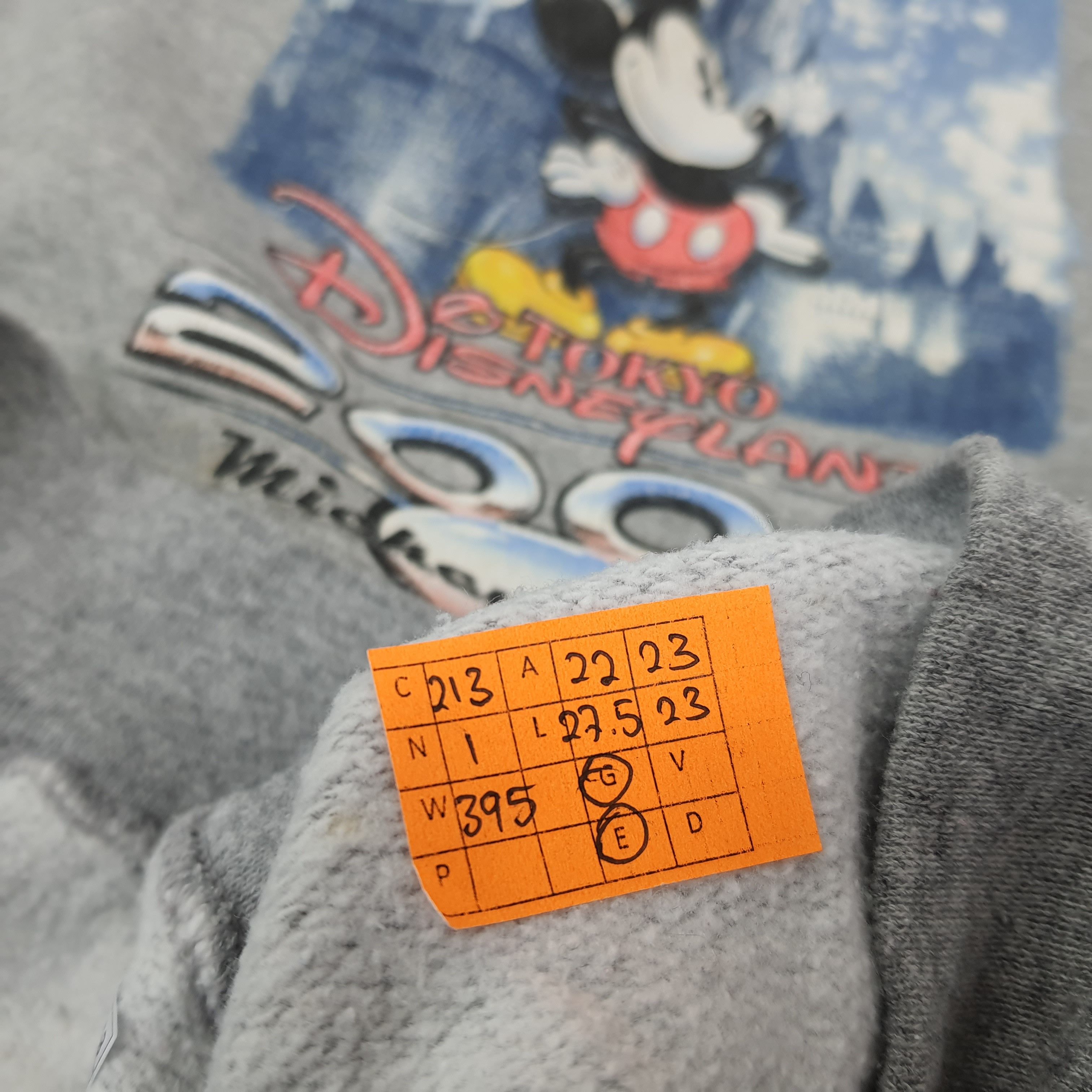 Disney × Mickey Mouse × Vintage Vintage Tokyo Disneyland Mickey Mouse Sweatshirt Size US M / EU 48-50 / 2 - 6 Thumbnail