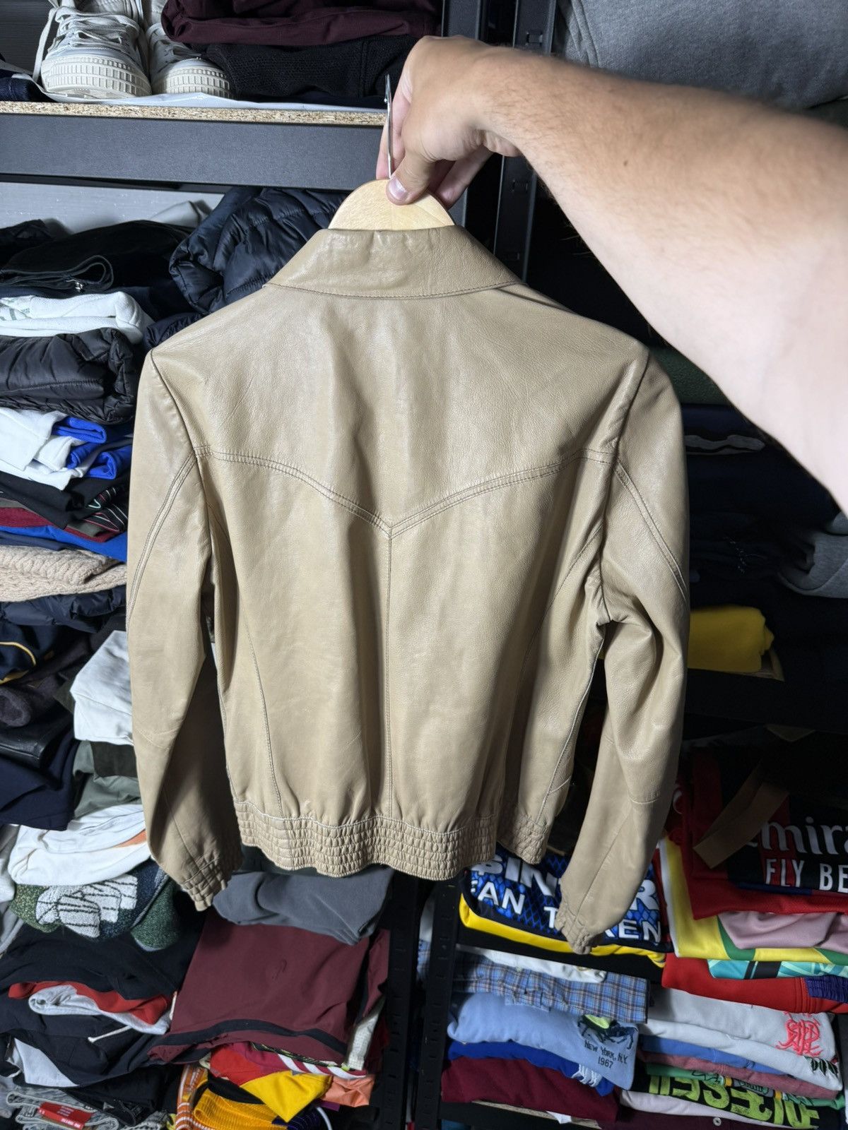 Hugo Boss Hugo Boss Orange Women’s Leather Jacket Goat Leather US 6 Size M / US 6-8 / IT 42-44 - 10 Thumbnail