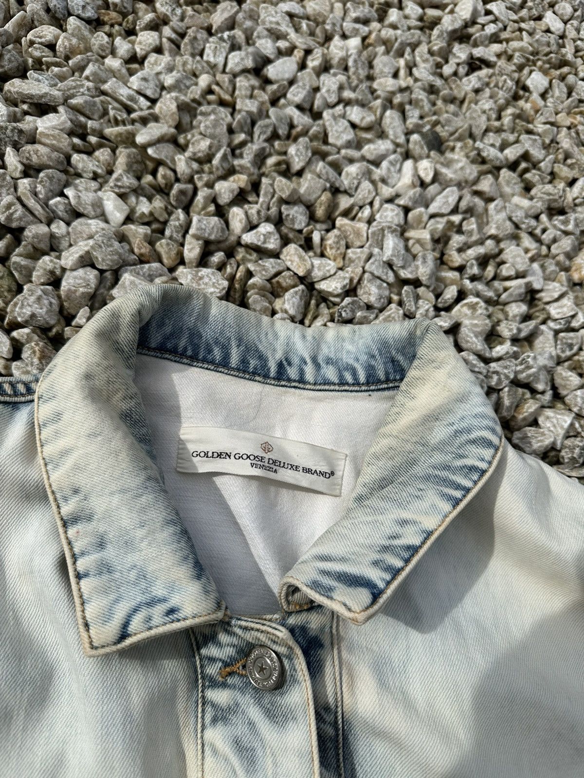 Golden Goose Golden Goose Jeans Jacket Bleu Venezia made in italy Size US M / EU 48-50 / 2 - 9 Thumbnail