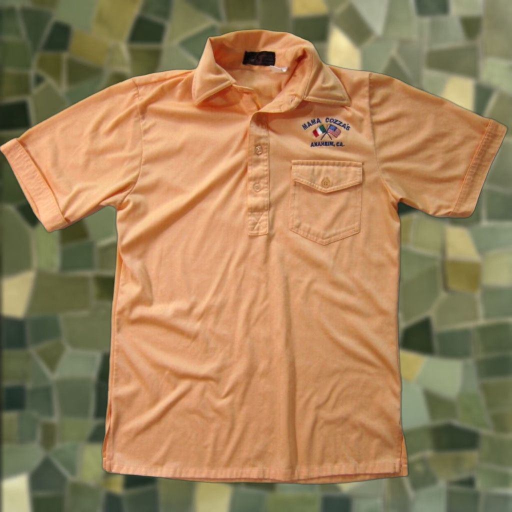 Vintage VINTAGE Sports Apparel Orange Polo Shirt Women M Shirt Size M / US 6-8 / IT 42-44 - 1 Thumbnail