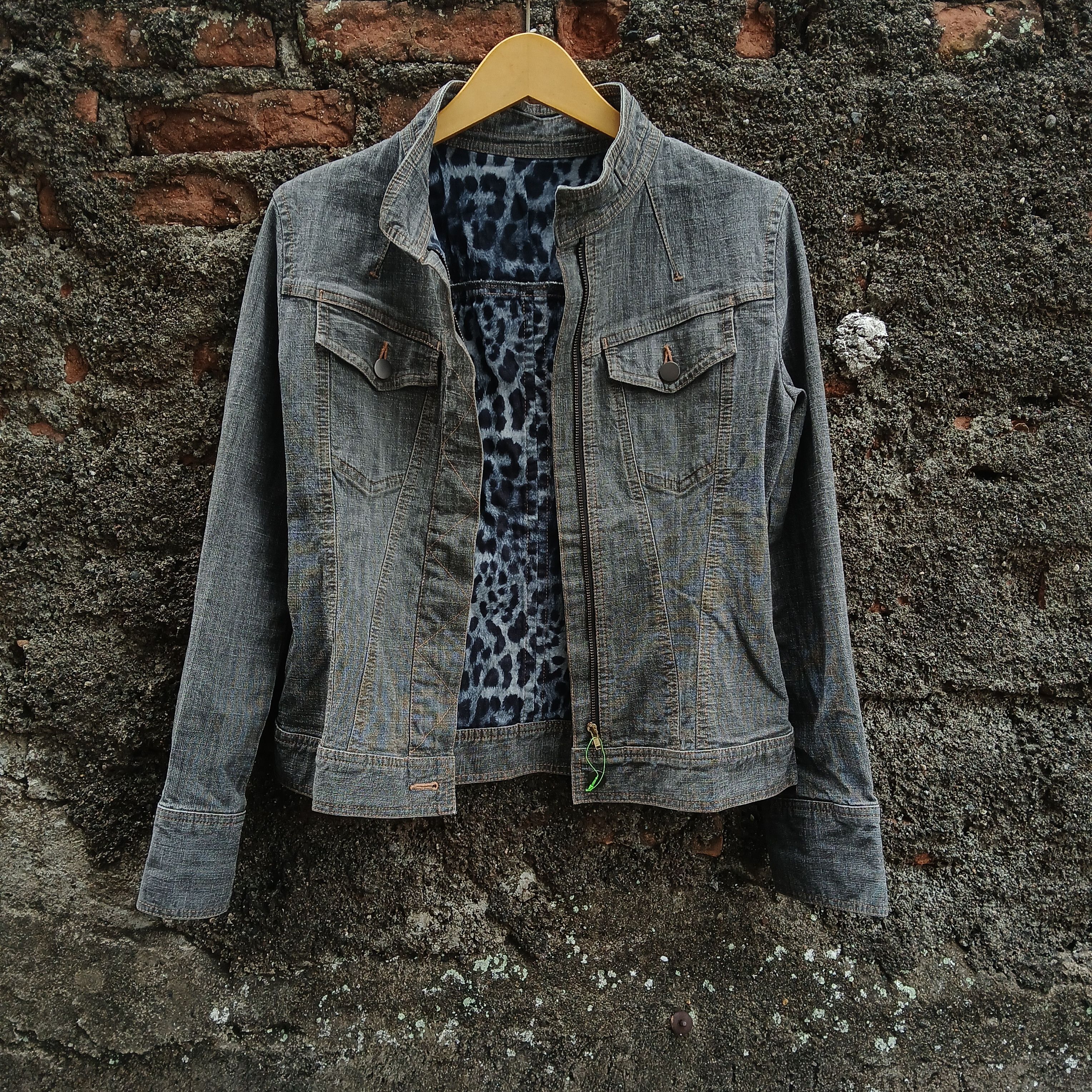 Japanese Brand Cordier japanese brand vkei style leopard denim jacket Size M / US 6-8 / IT 42-44 - 1 Thumbnail