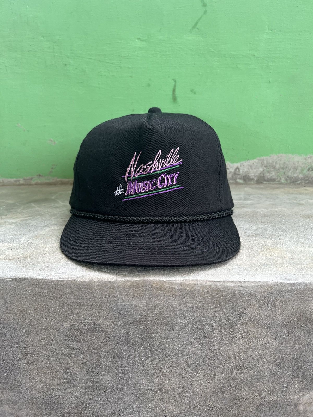 Hat Club Vintage Rope Hat Nashville Music City Size ONE SIZE - 1 Thumbnail