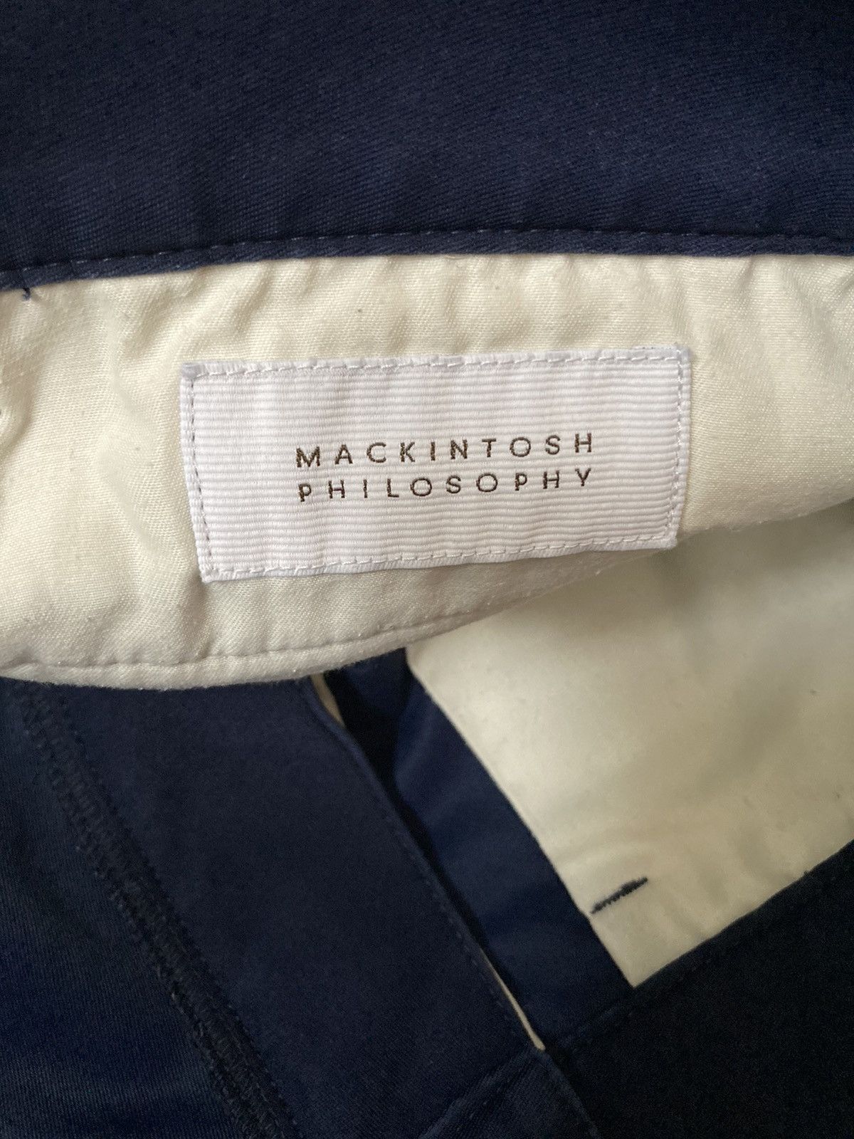 Kiko Kostadinov × Mackintosh Mackintosh Philosophy CoolMax Dark Blue Pants Size US 30 / EU 46 - 5 Thumbnail