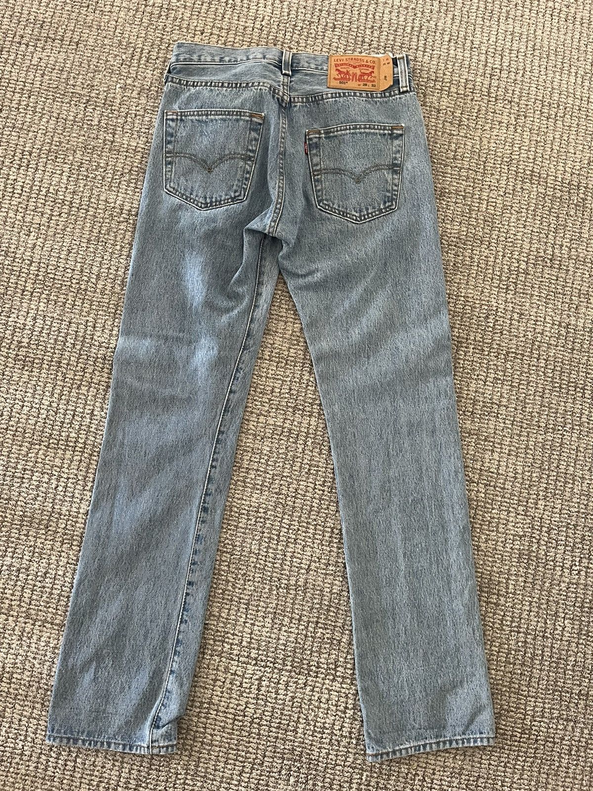 Levi's Light blue washed denim jeans Size US 28 / EU 44 - 4 Thumbnail