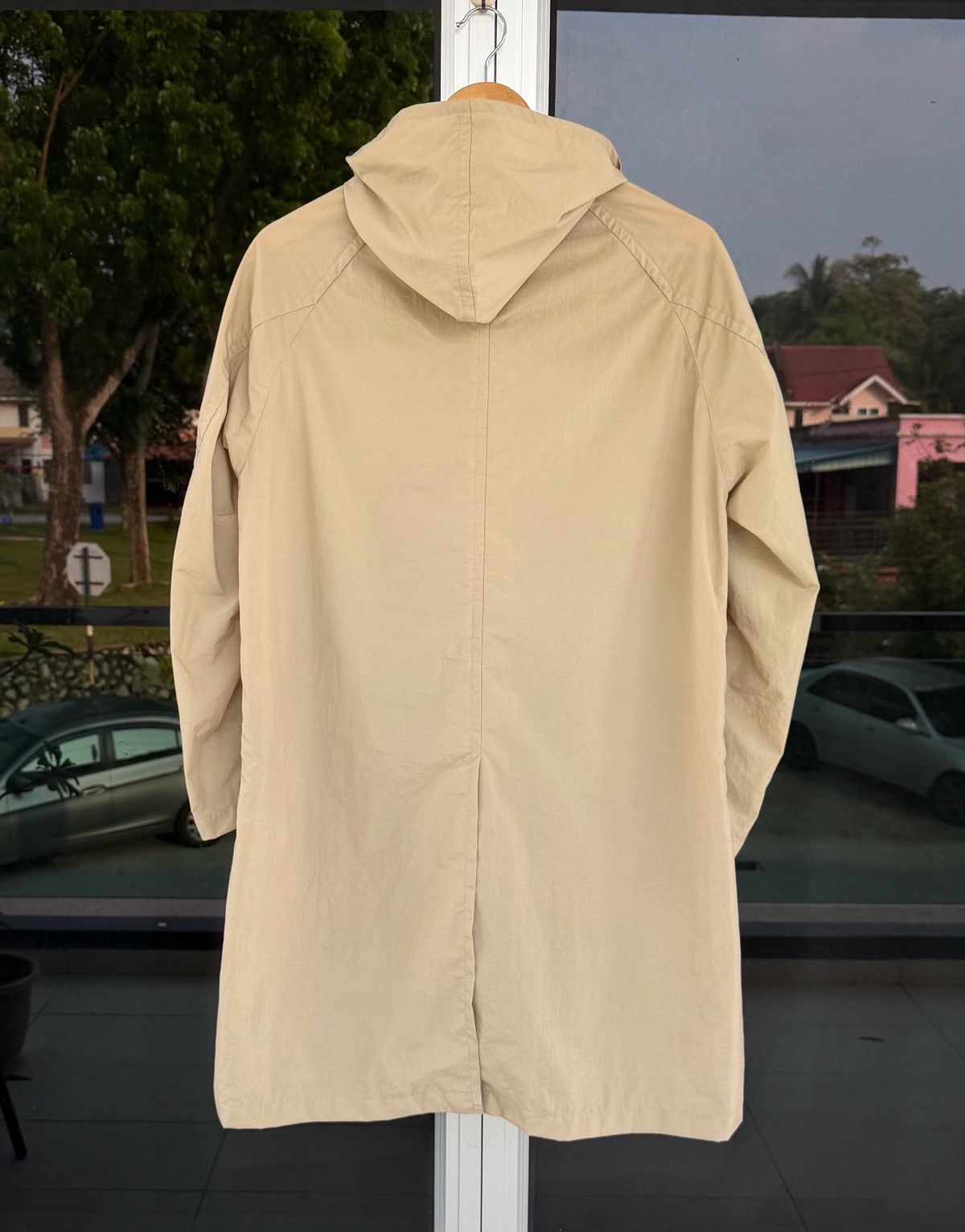 Danton Danton Hooded Coat Made in Japan Beige Workwear Jacket Size US S / EU 44-46 / 1 - 5 Thumbnail