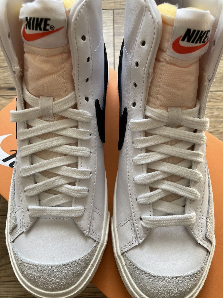 Nike Nike Blazer Mid 77 White Black (W) (CZ1055-100) 37.5 EU Size US 6.5 / IT 36.5 - 6 Thumbnail