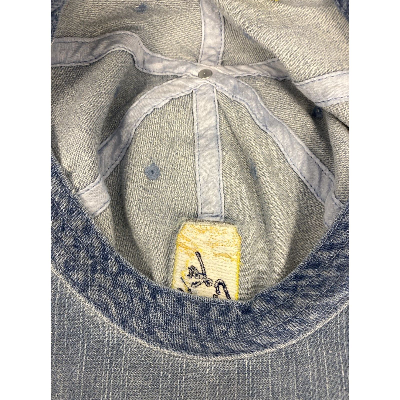 Denime VINTAGE La Croix Sparkling Water Denim Cap Unisex Adults One Size Blue Casual Adjustable Baseball Hat Size ONE SIZE - 6 Thumbnail