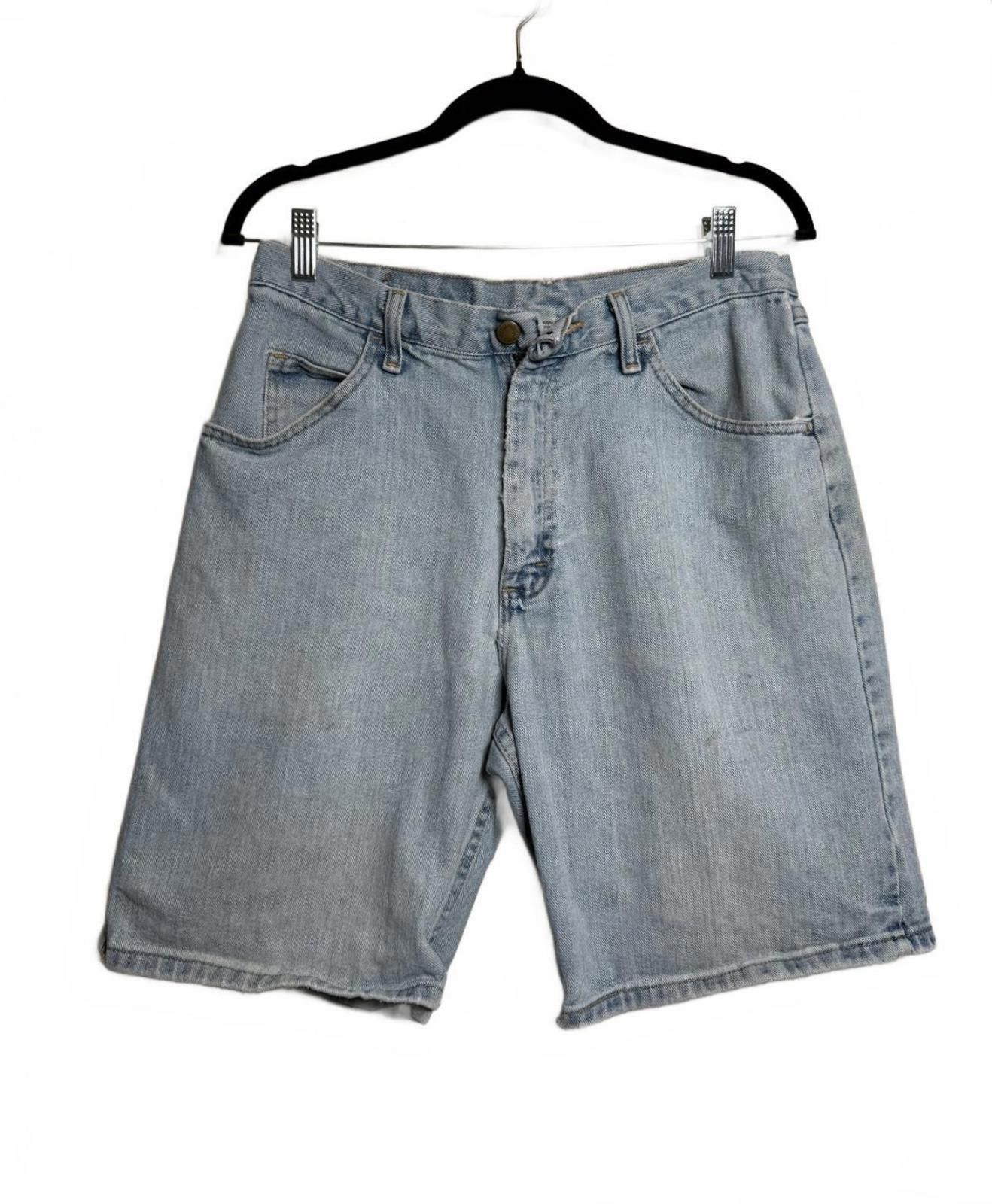Wrangler Classic Blue Denim Wrangler Shorts Size US 32 / EU 48 - 1 Thumbnail