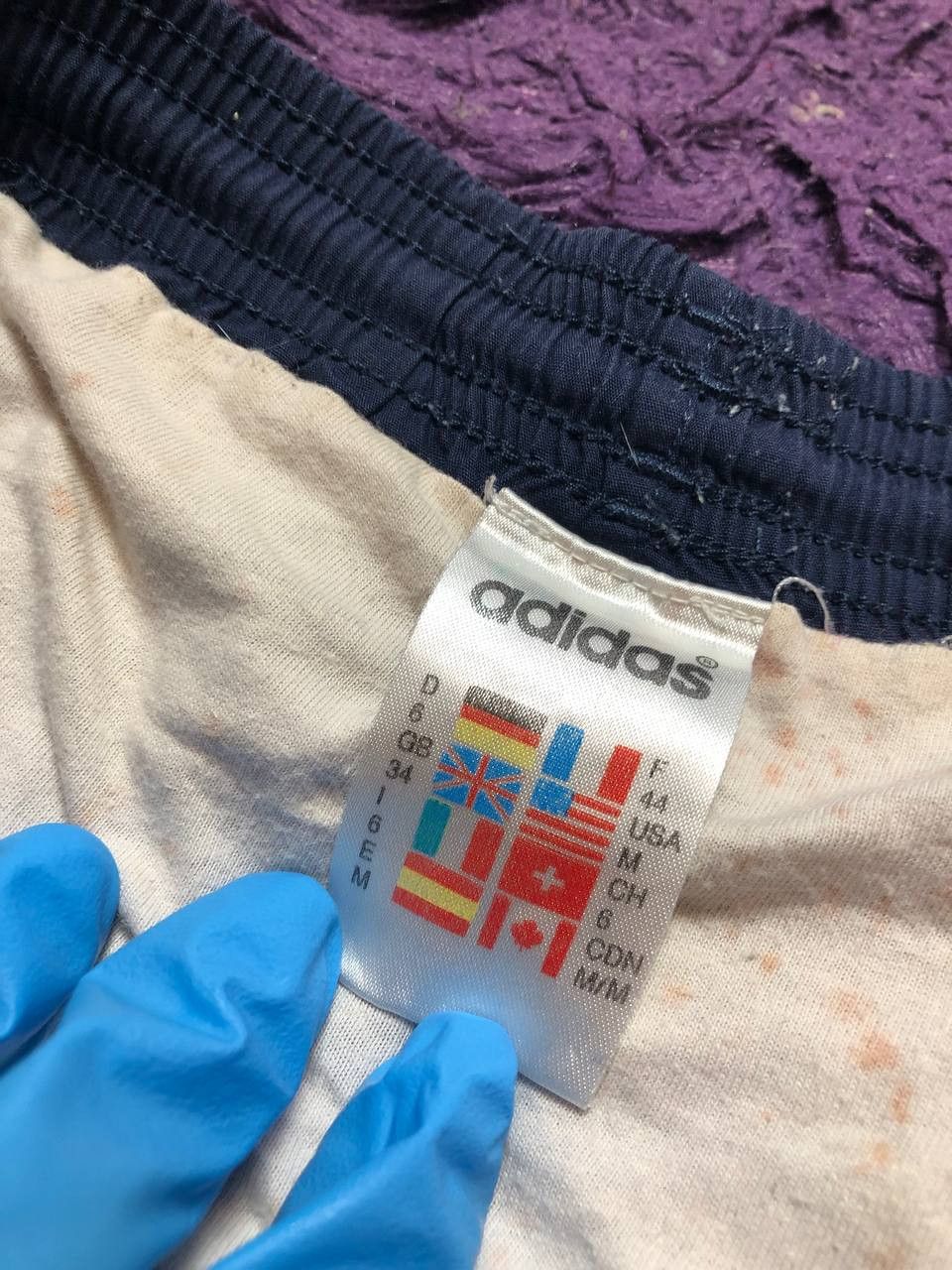 Adidas Vintage Shorts Adidas crazy Y2K logo sportwear Size 32" / US 10 / IT 46 - 2 Thumbnail