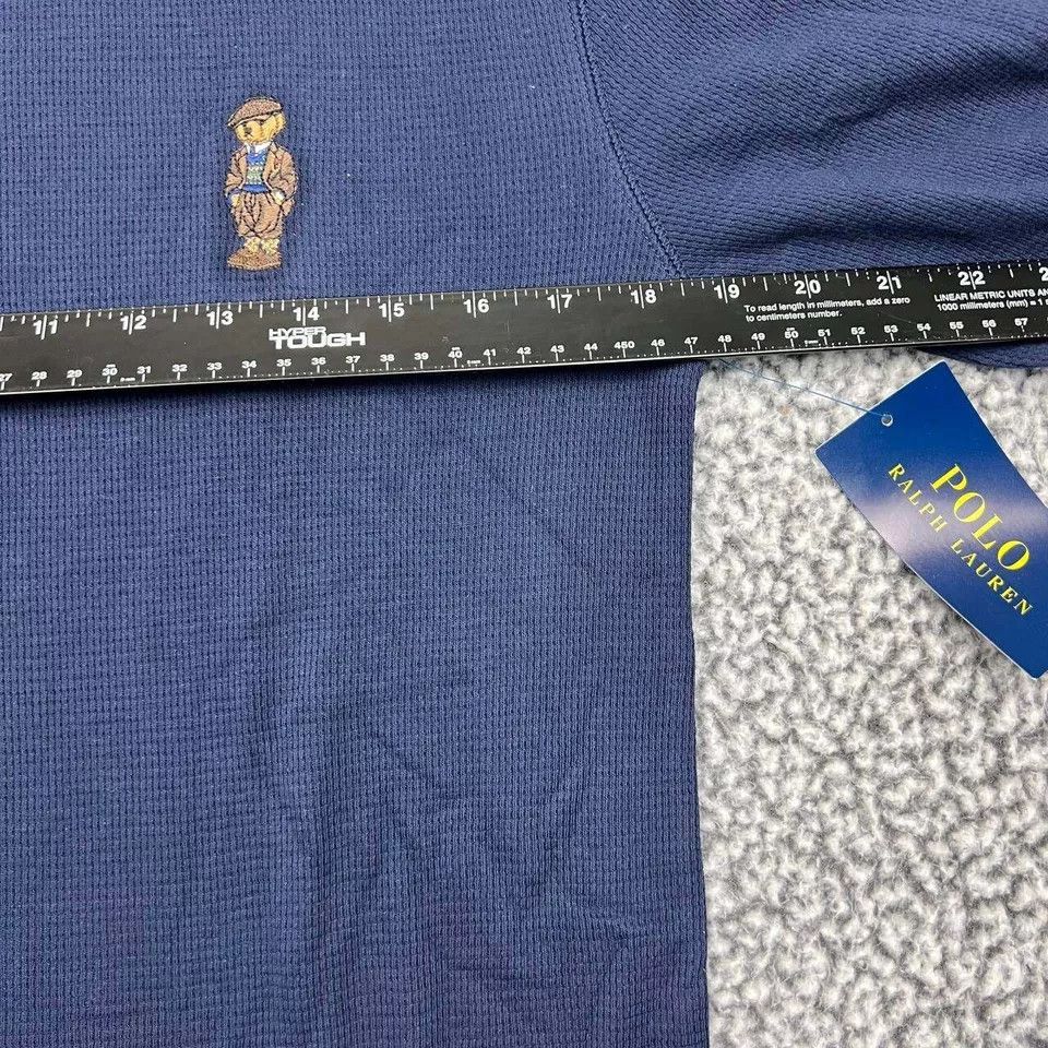 Polo Ralph Lauren Polo Ralph Lauren Shirt Men Blue Sleepwear Waffle Knit New M Size US M / EU 48-50 / 2 - 4 Thumbnail